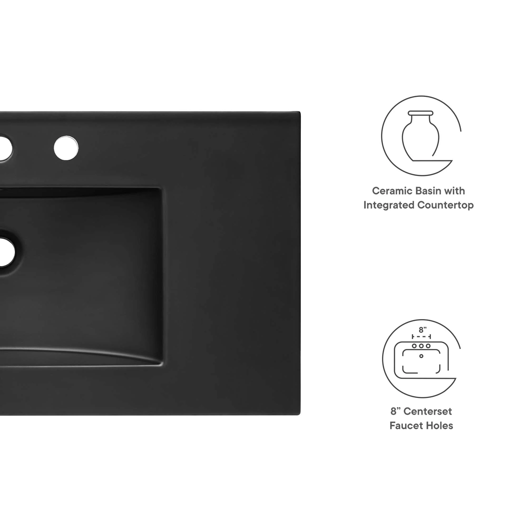 Cayman 36" Bathroom Sink by Modway - Image 2