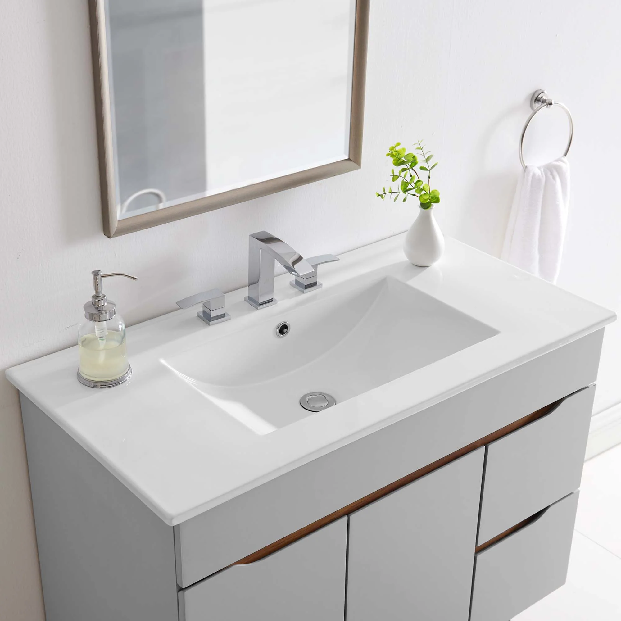 Cayman 36" Bathroom Sink by Modway - Image 4