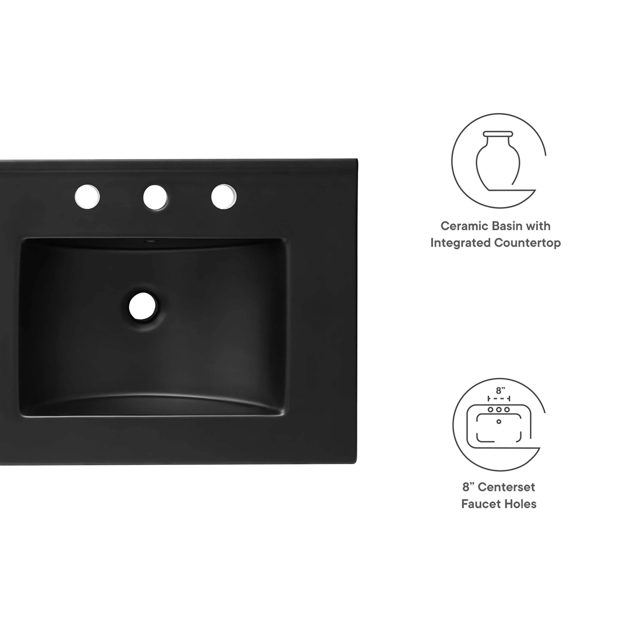 Cayman 48" Double Basin Bathroom Sink by Modway - Image 2