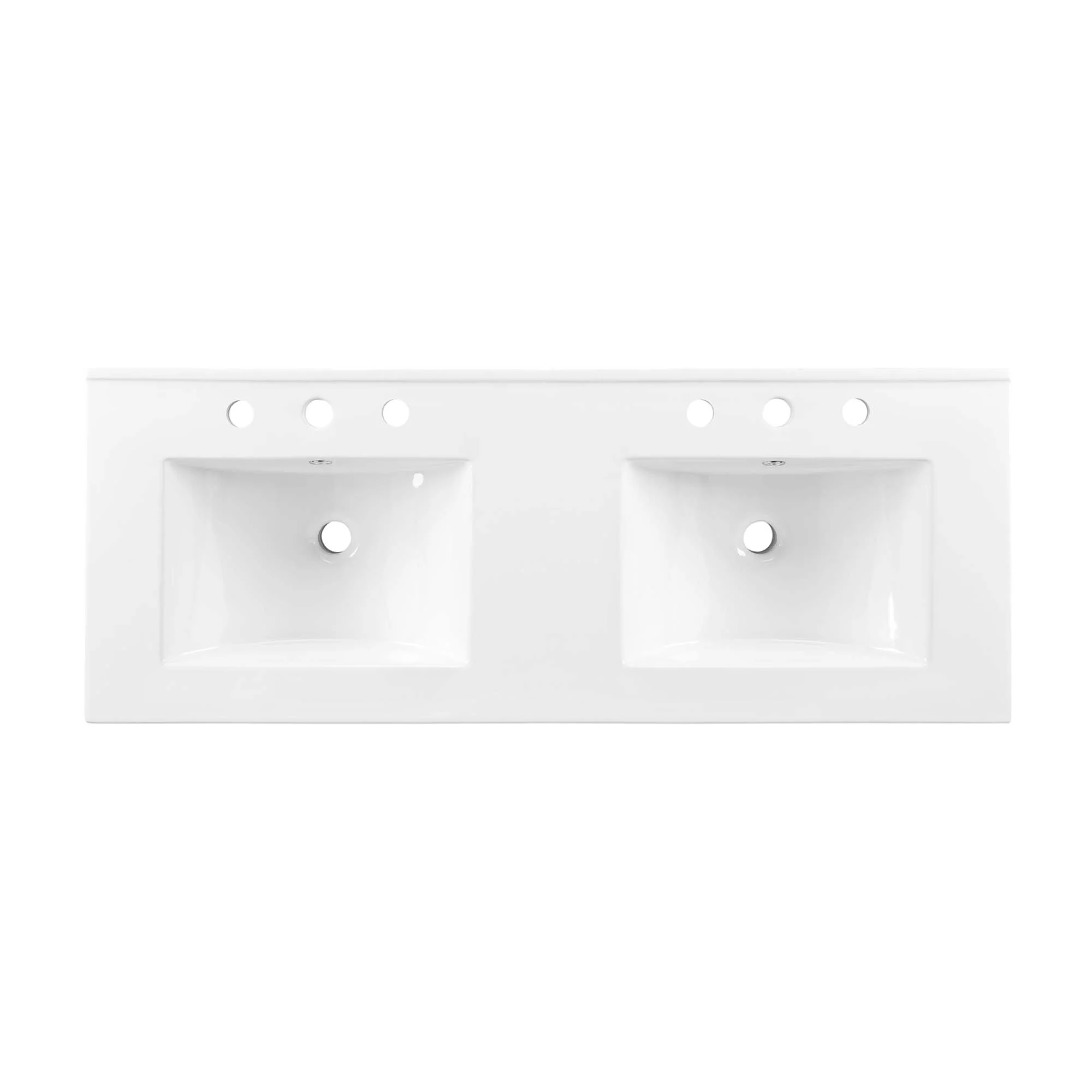 Cayman 48" Double Basin Bathroom Sink by Modway - Image 2