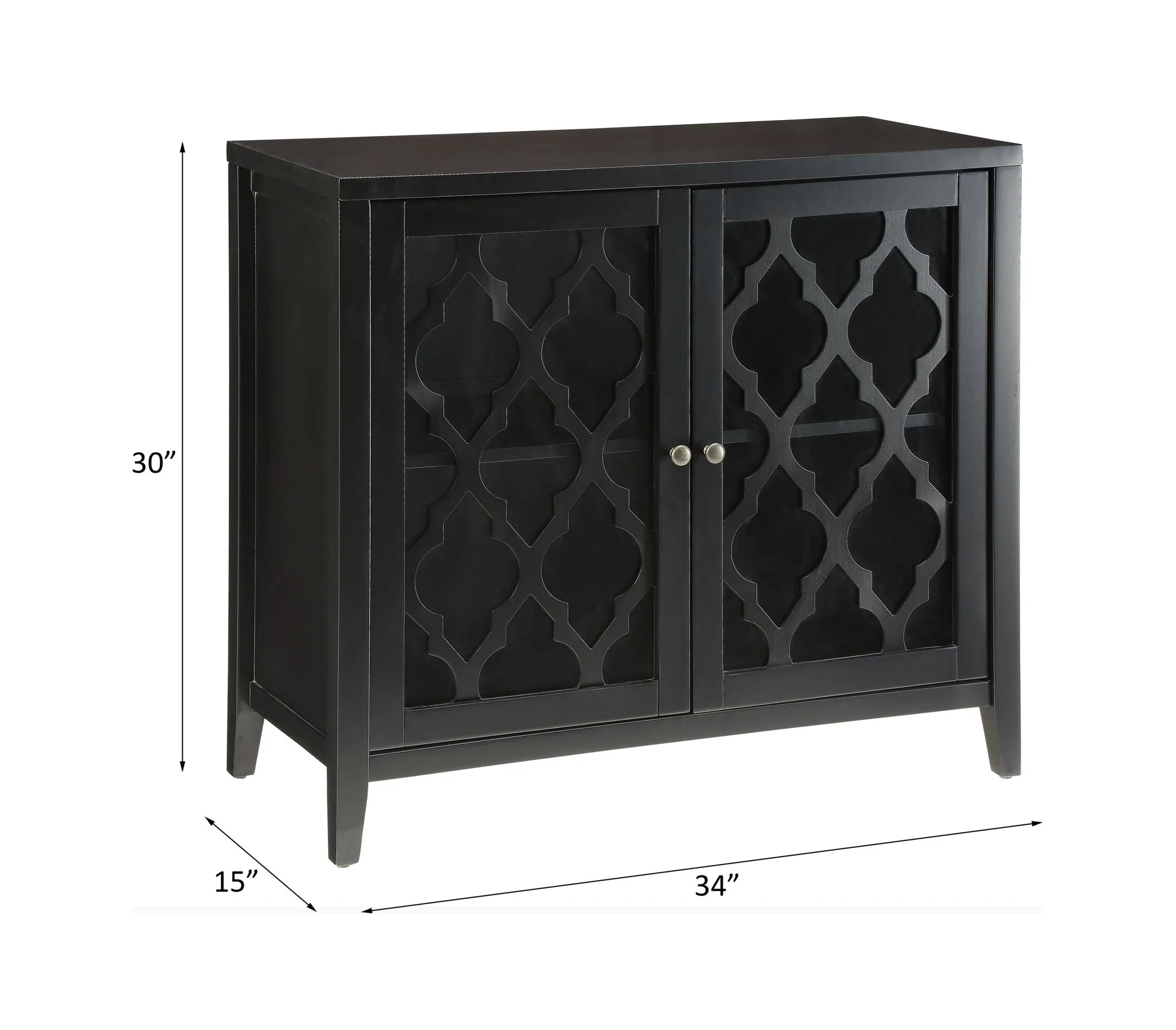Ceara - Console Cabinet - Black - Image 2