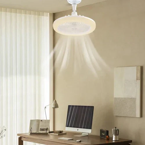 Ceiling Fan with Light E26 Socket 2100 Lumens Remote Control - Image 4
