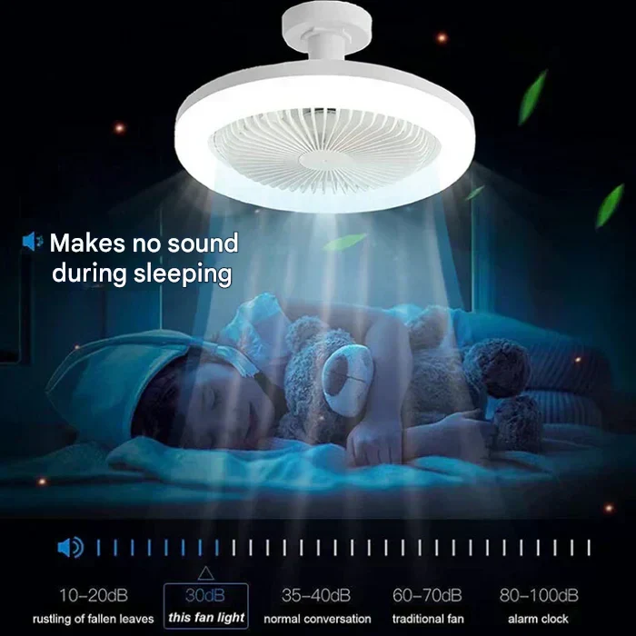 Ceiling Fan with Light E26 Socket 2100 Lumens Remote Control - Image 7