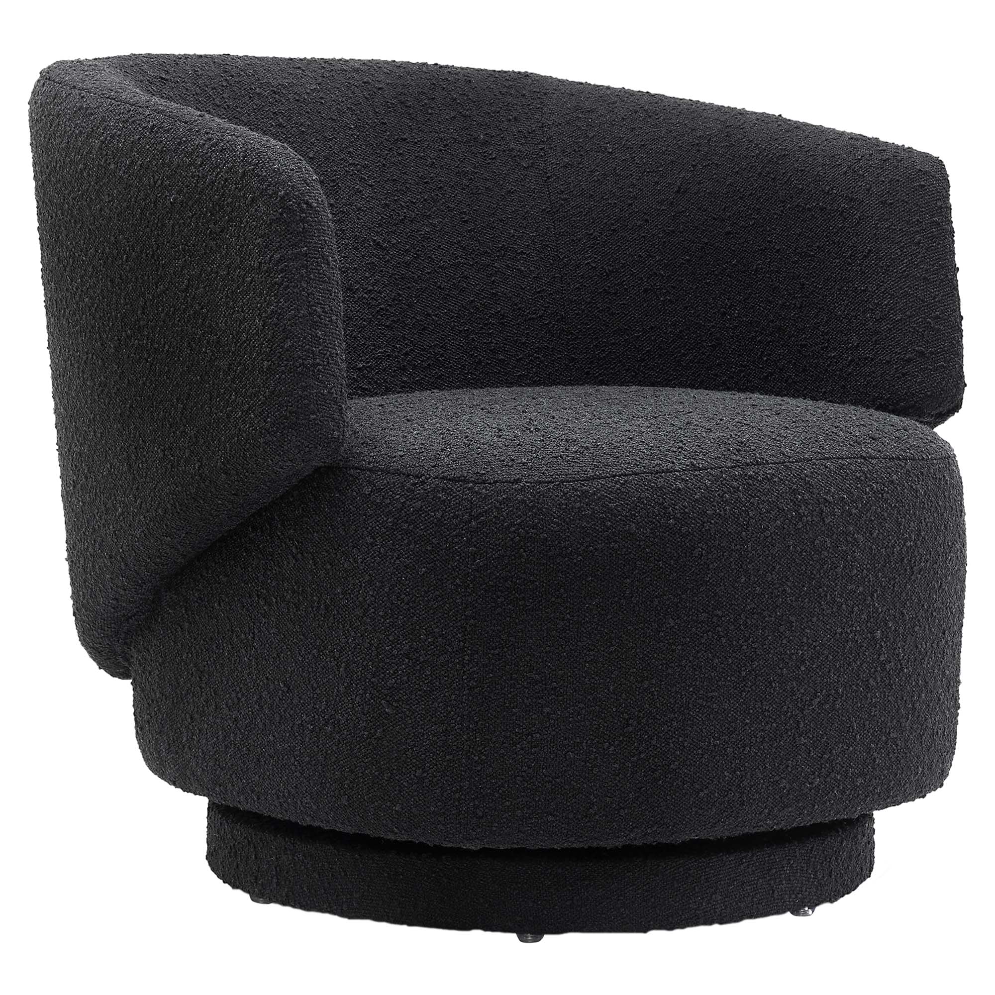 Celestia Boucle Fabric Swivel Chair by Modway - Image 21