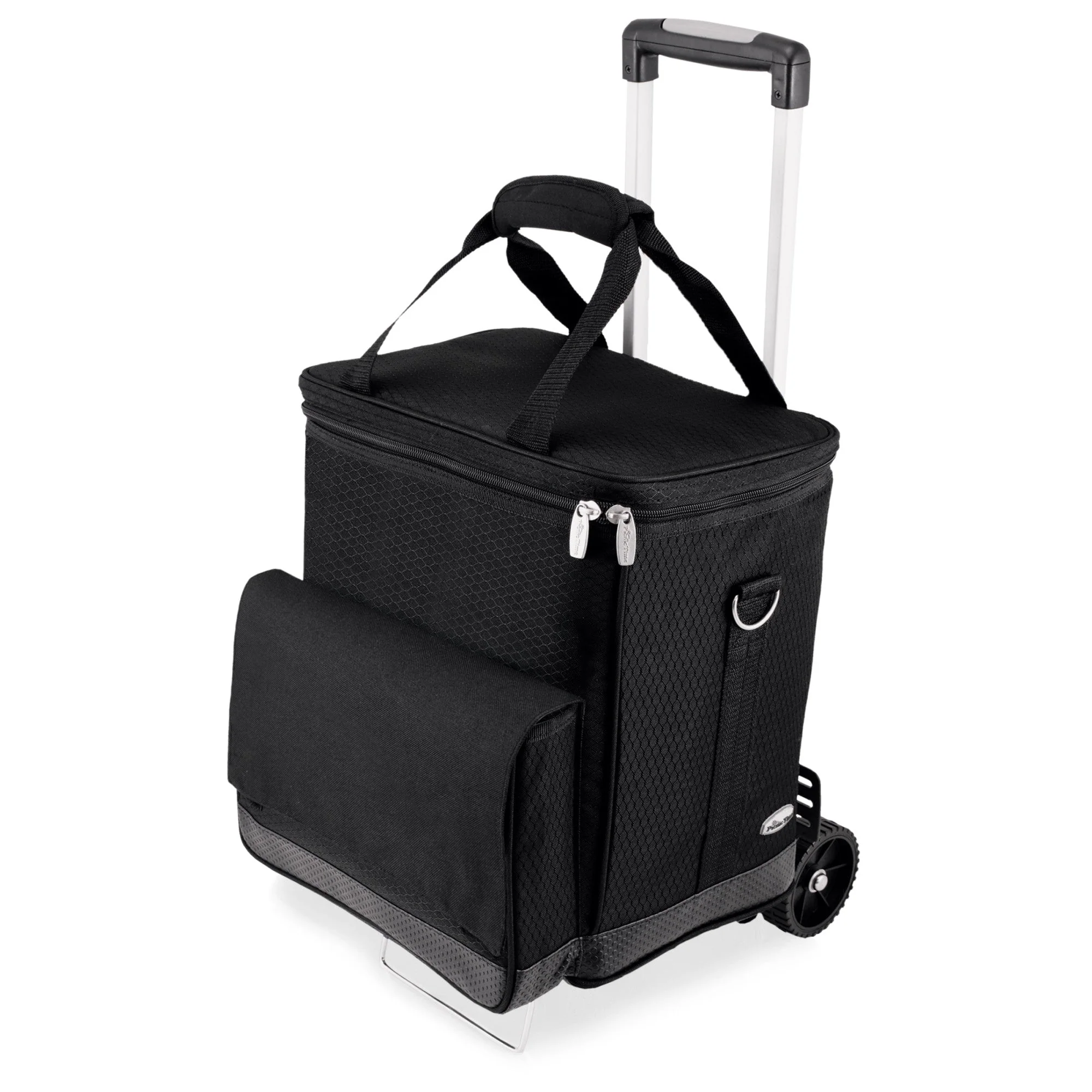 Cellar 6-Bottle Wine Carrier & Cooler Tote with Trolley - Image 3