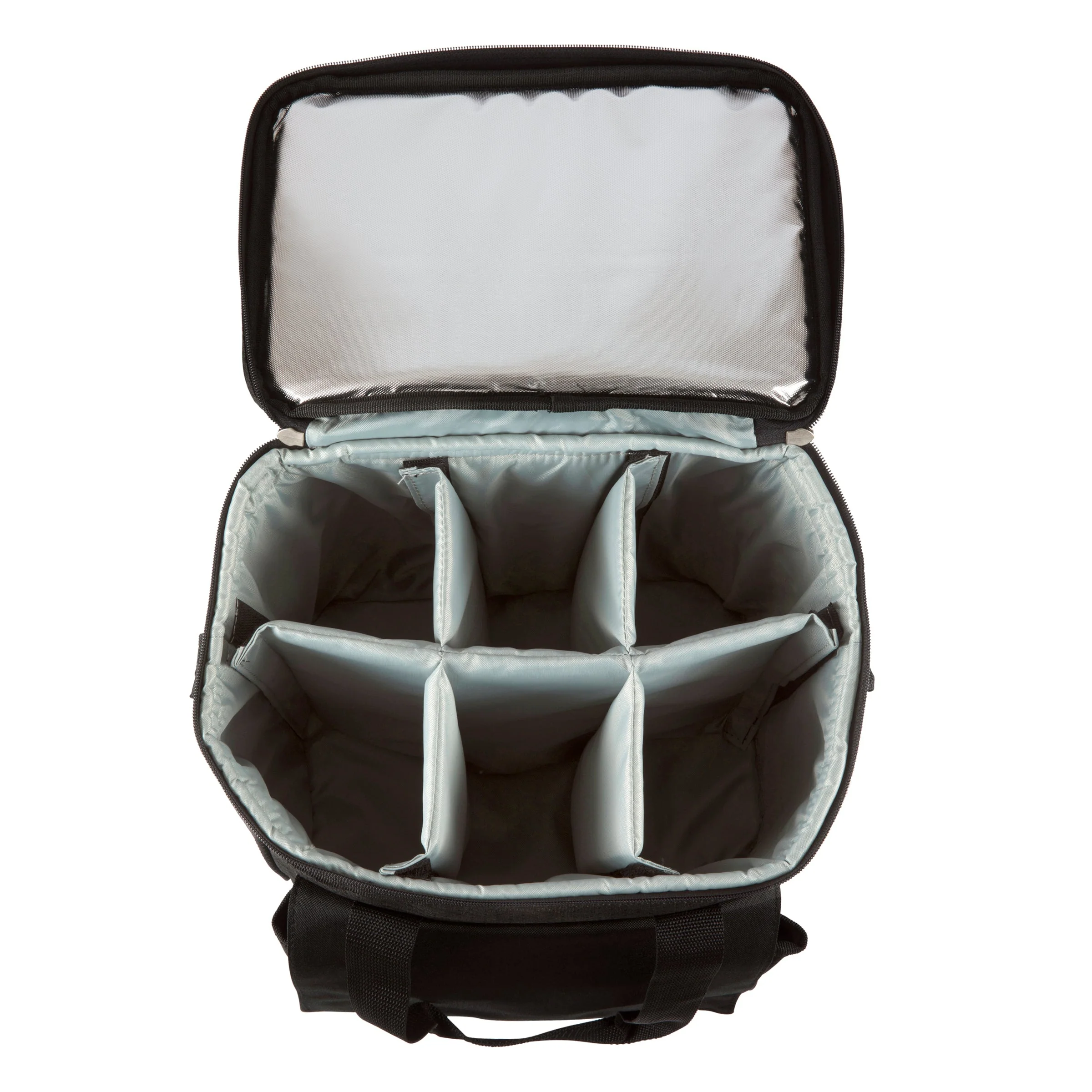 Cellar 6-Bottle Wine Carrier & Cooler Tote with Trolley - Image 7