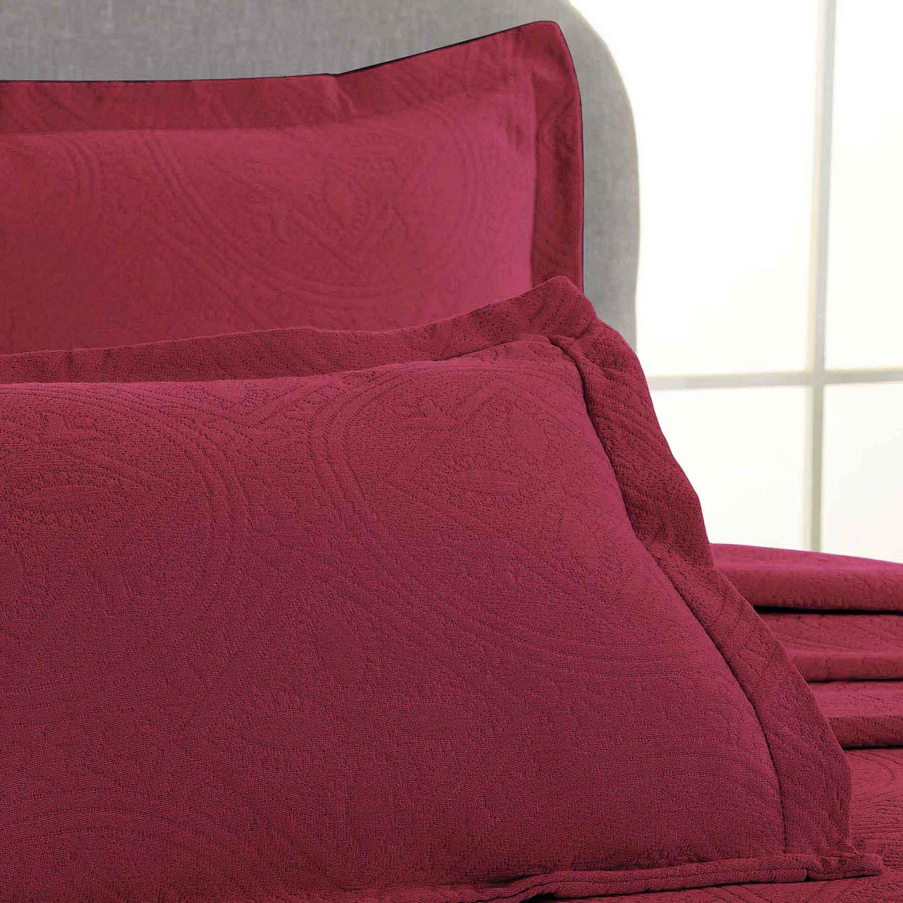 Celtic Circle Cotton Jacquard Matelasse Bedspread Set - Image 24