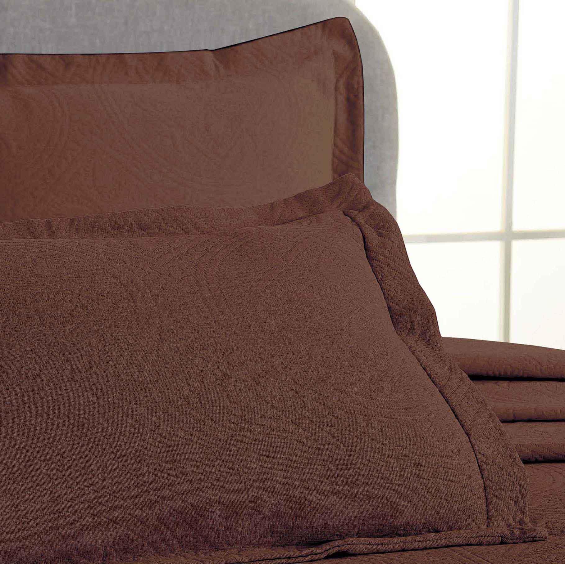 Celtic Circle Cotton Jacquard Matelasse Bedspread Set - Image 64