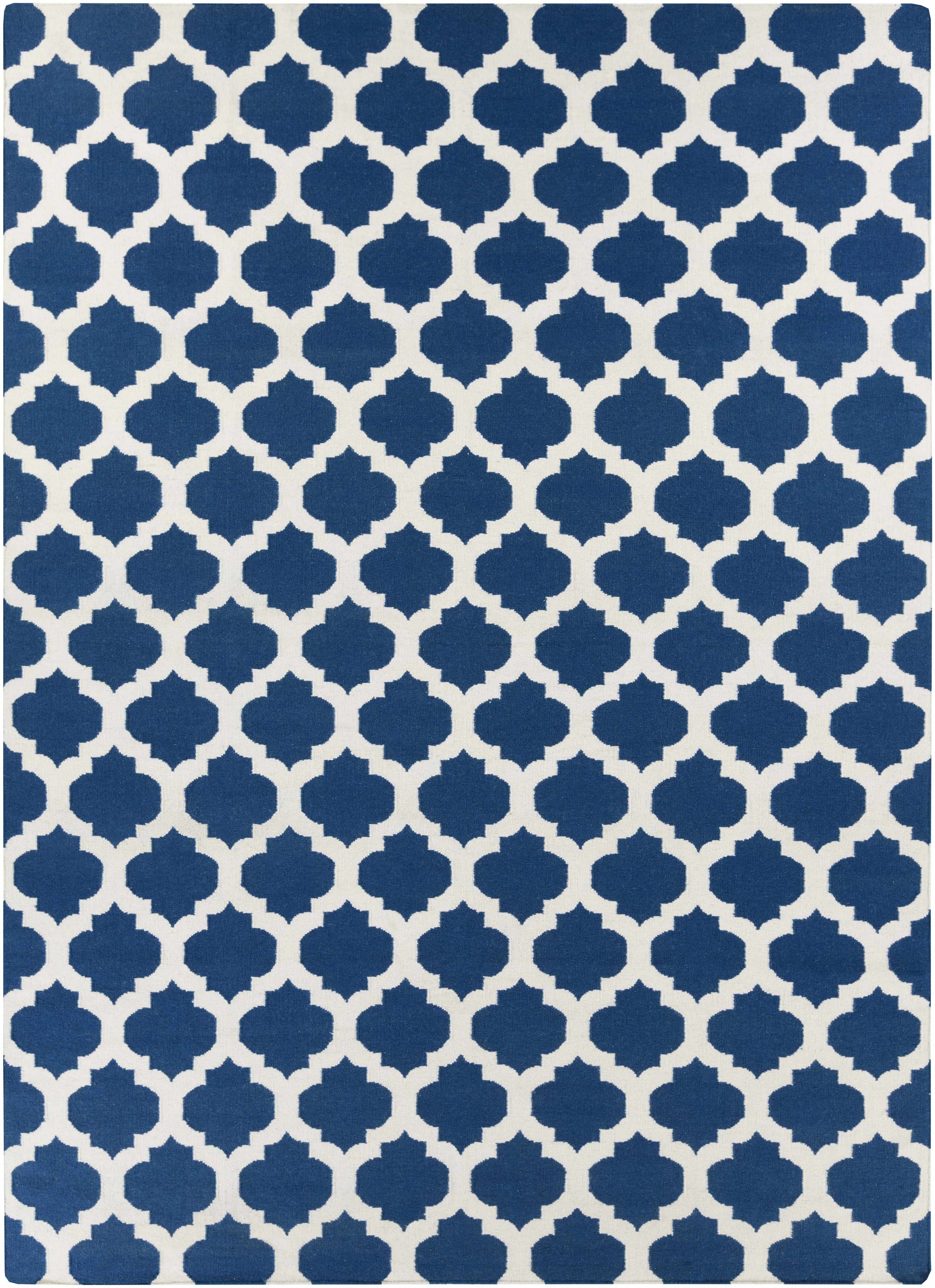 Centenary Navy Wool Area Rug - Clearance - Image 5