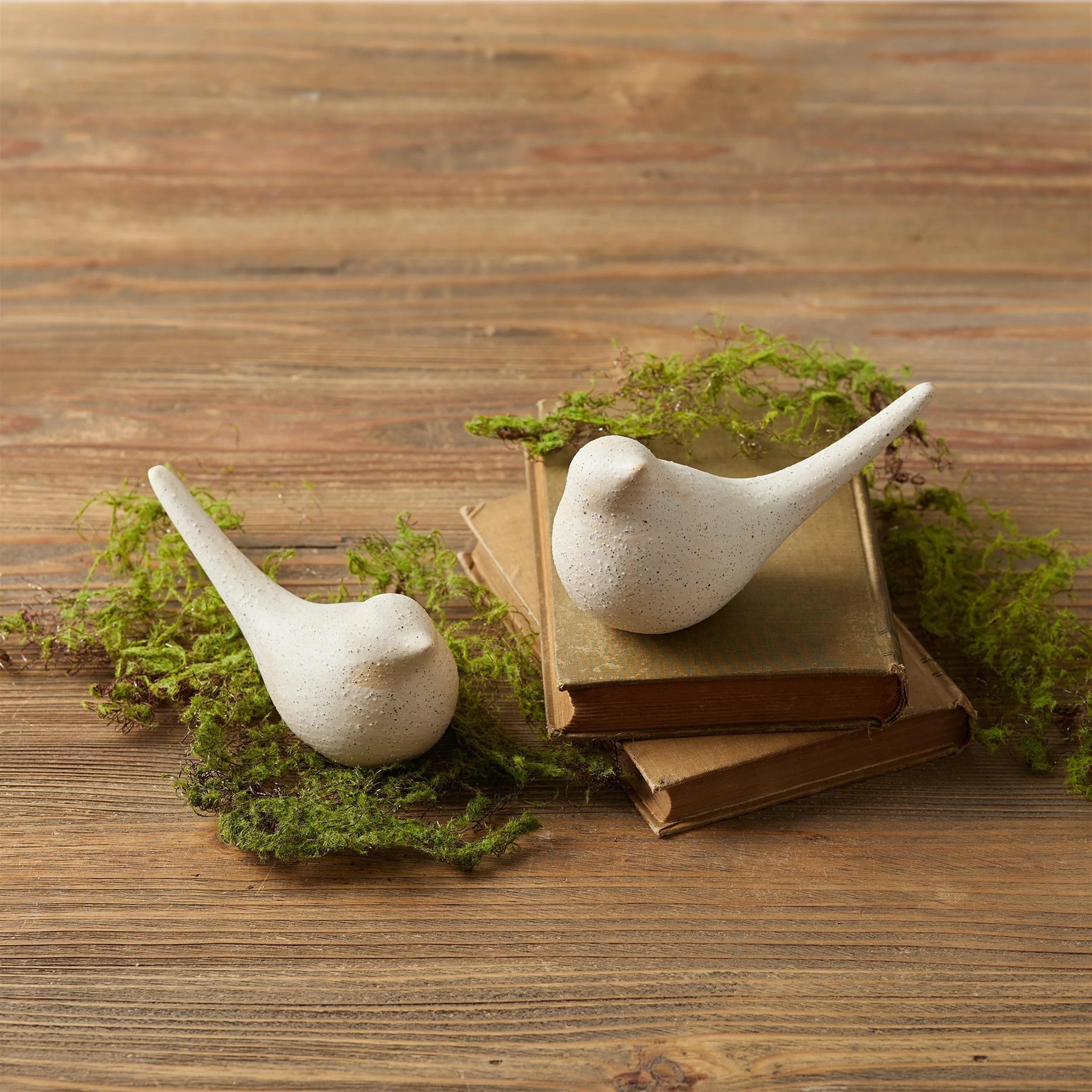 Ceramic bird figurine (set of 4) - Image 2