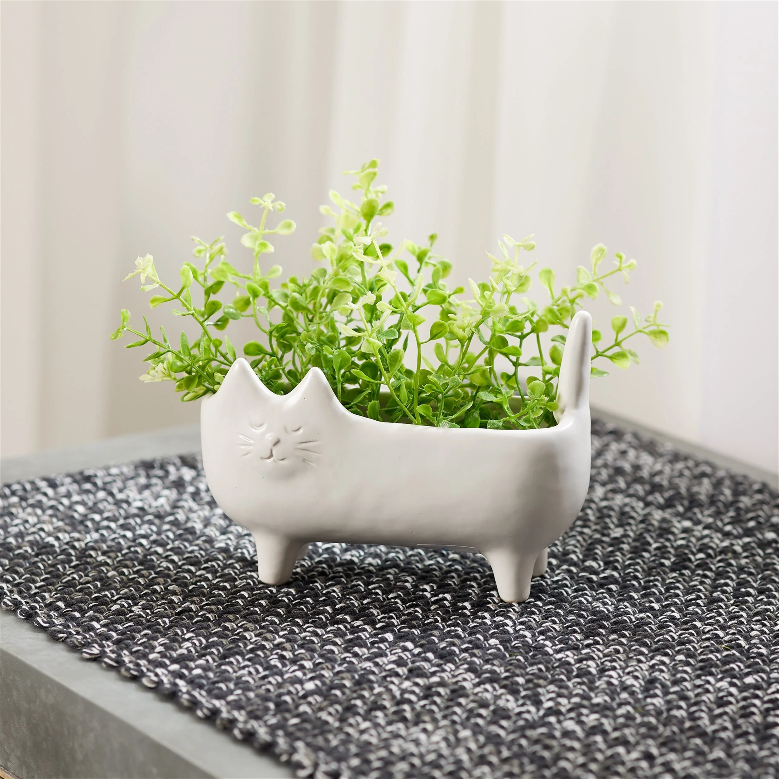 Ceramic Cat Planter (Set of 6) - Image 2