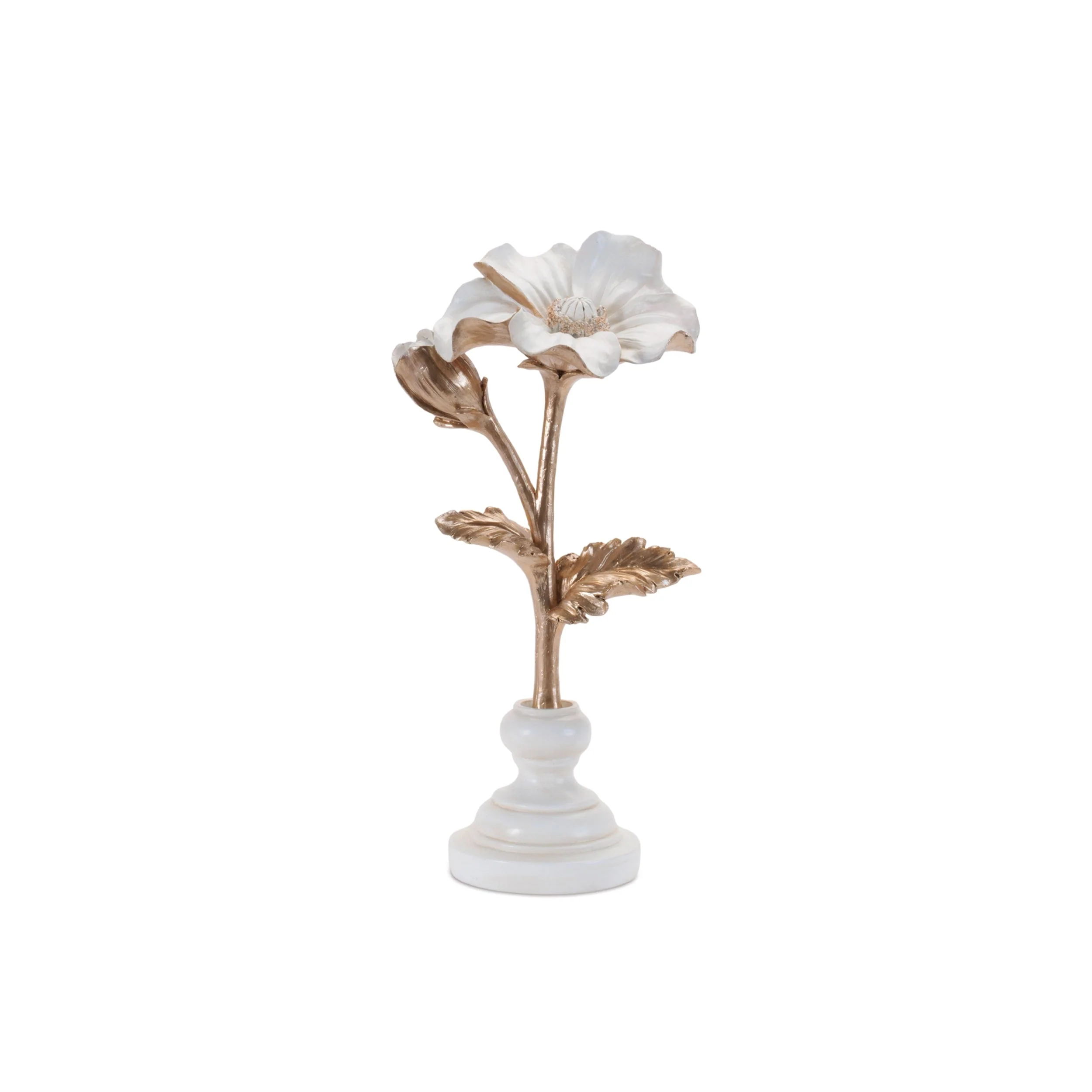 Ceramic Floral Stem Sculpture (Set of 3) - Image 2