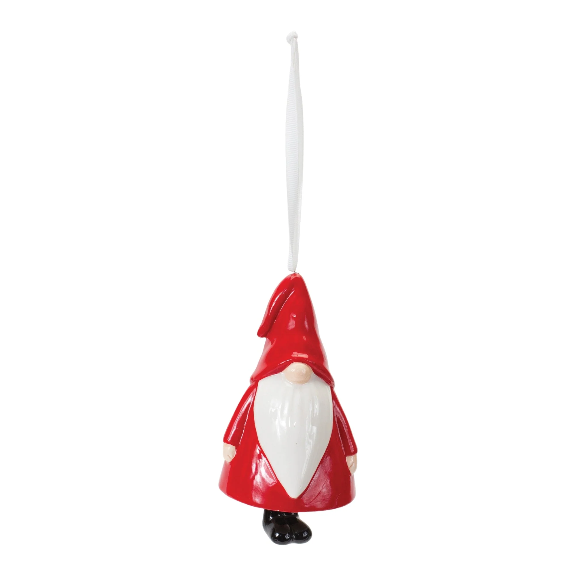 Ceramic Gnome Bell Ornament (Set of 12) - Image 2
