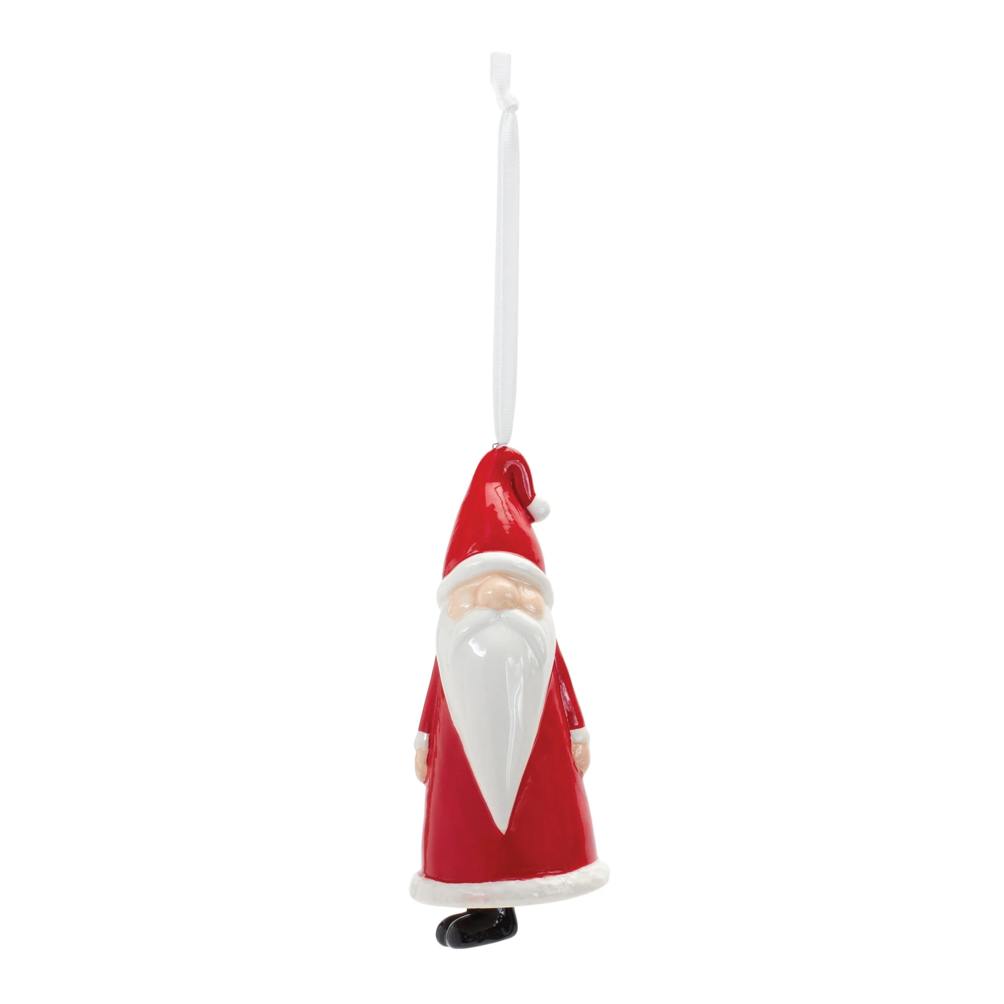Ceramic Santa Bell Ornament (Set of 12) - Image 2