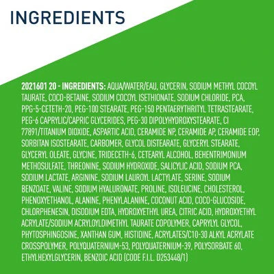 CeraVe Hydrating Cream-to-Foam Face Wash with Hyaluronic Acid 16 fl oz - New - Image 10