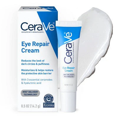 CeraVe Under Eye Cream Repair for Dark Circles and Puffiness .5oz - Missing Box - Image 2