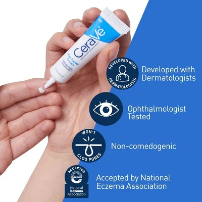CeraVe Under Eye Cream Repair for Dark Circles and Puffiness .5oz - Missing Box - Image 3