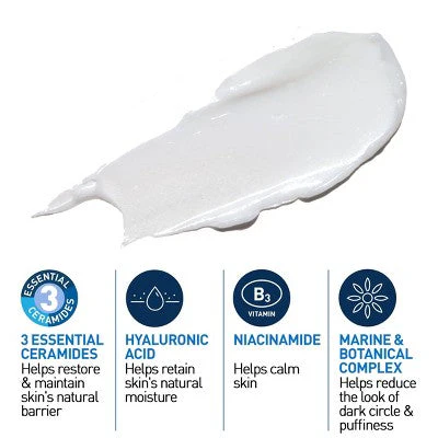 CeraVe Under Eye Cream Repair for Dark Circles and Puffiness .5oz - Missing Box - Image 4