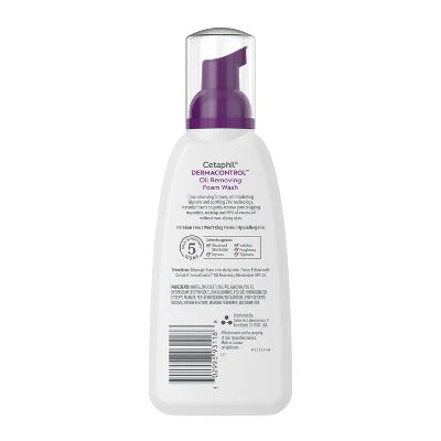 Cetaphil Pro Oil Removing Foam Face Wash Unscented 8oz - New - Image 2