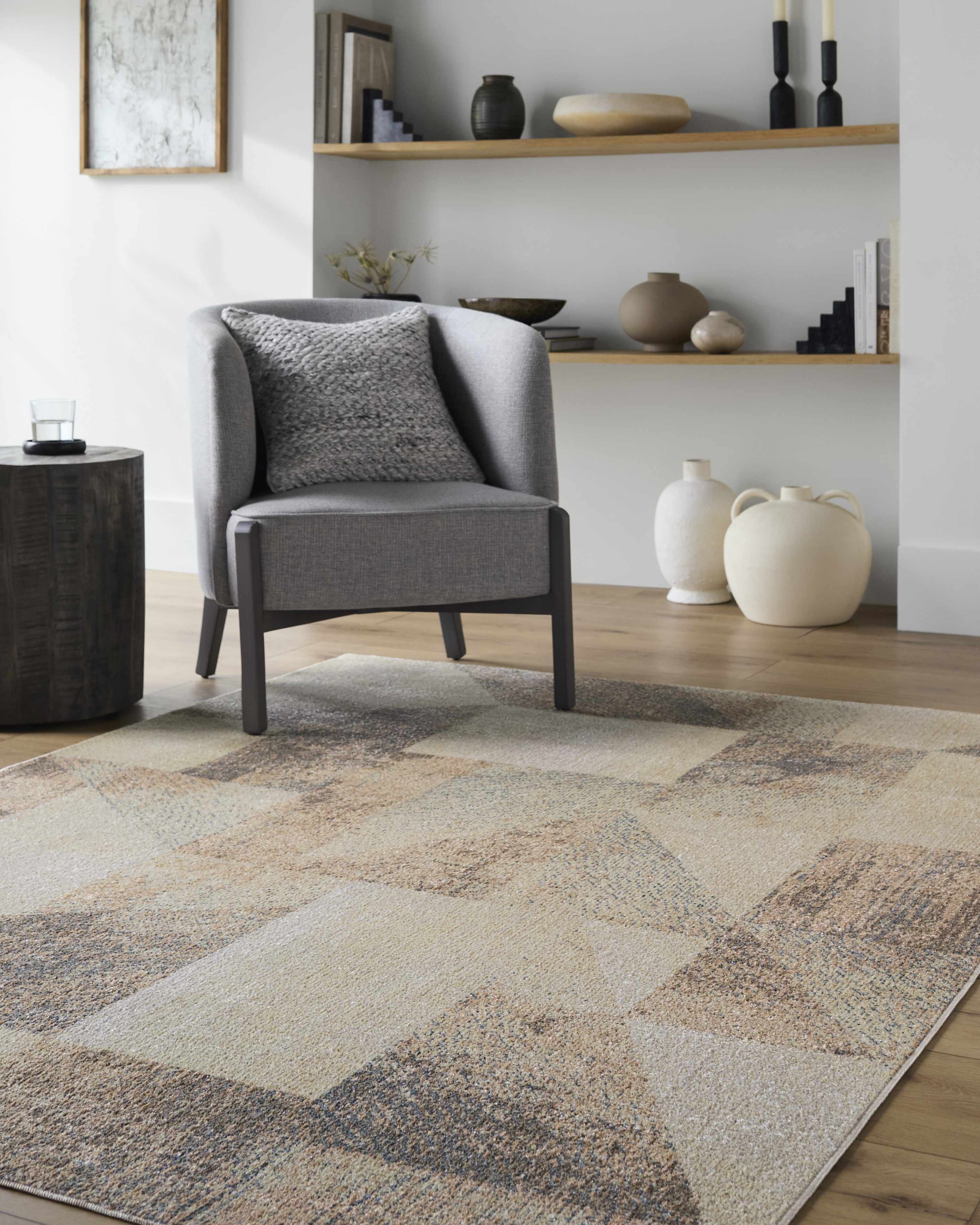 Chachi Washable Geometric Area Rug - Image 2