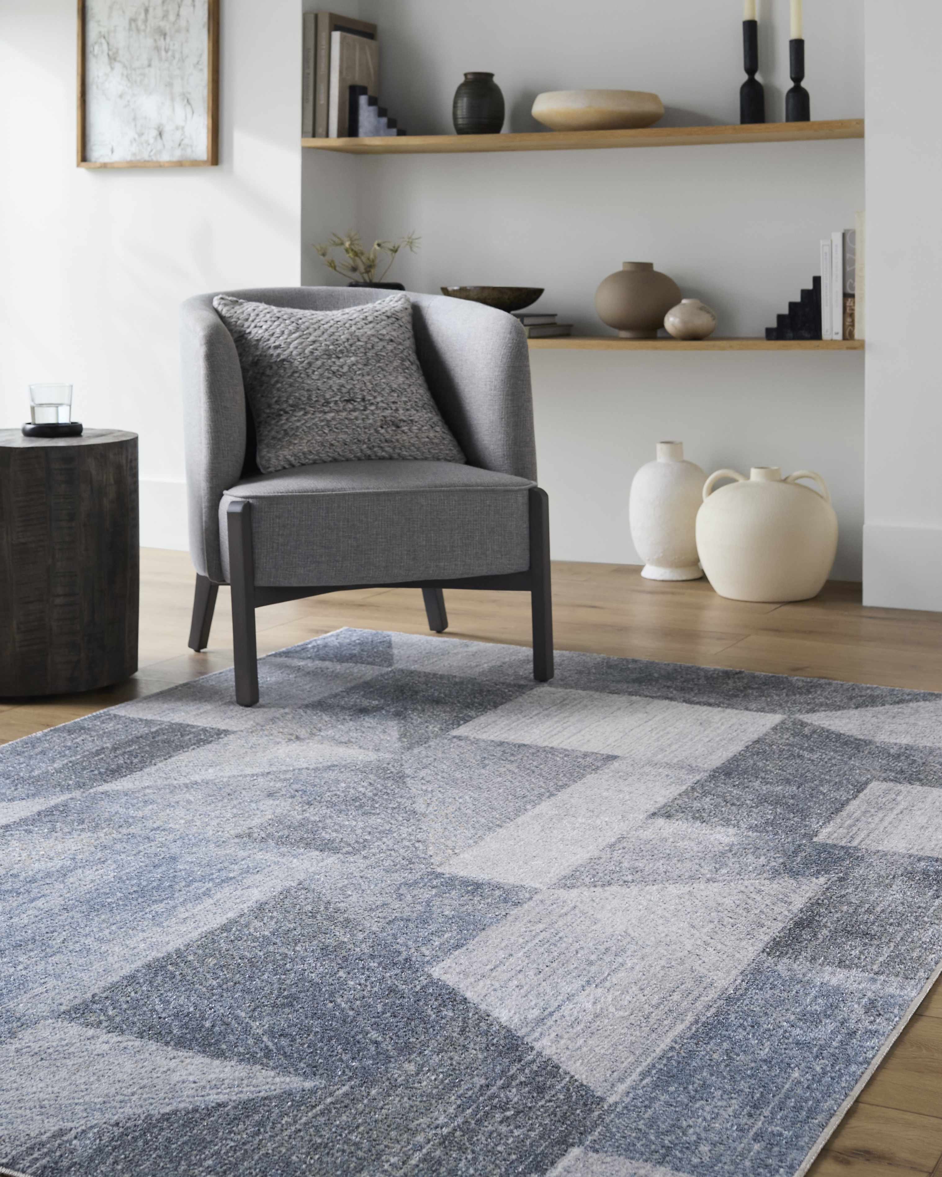 Chachi Washable Geometric Rug - Image 2