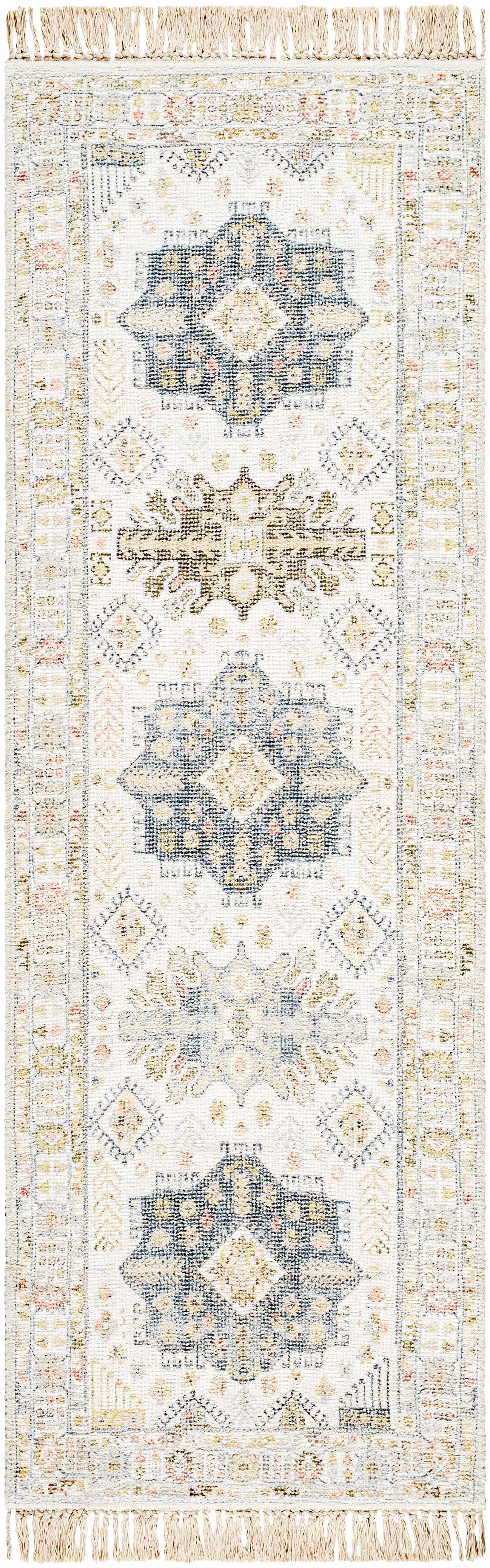 Chaela Ivory & Olive Area Rug - Image 10