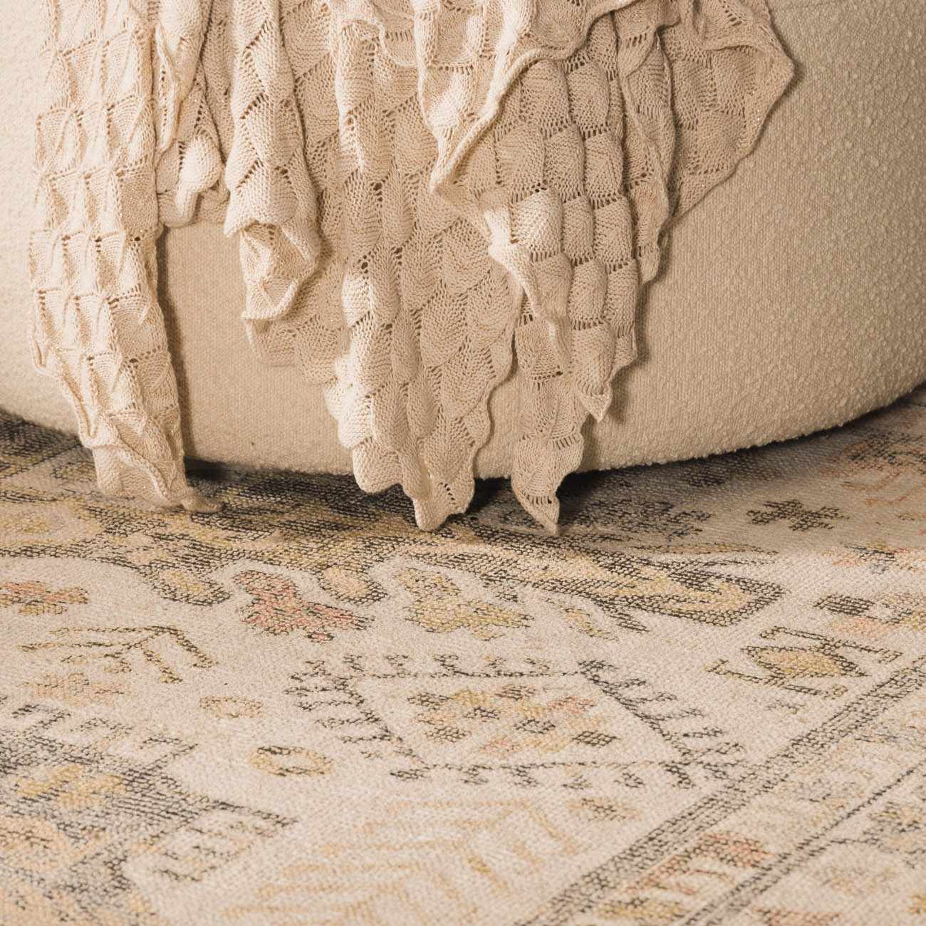 Chaela Ivory & Olive Area Rug - Image 11