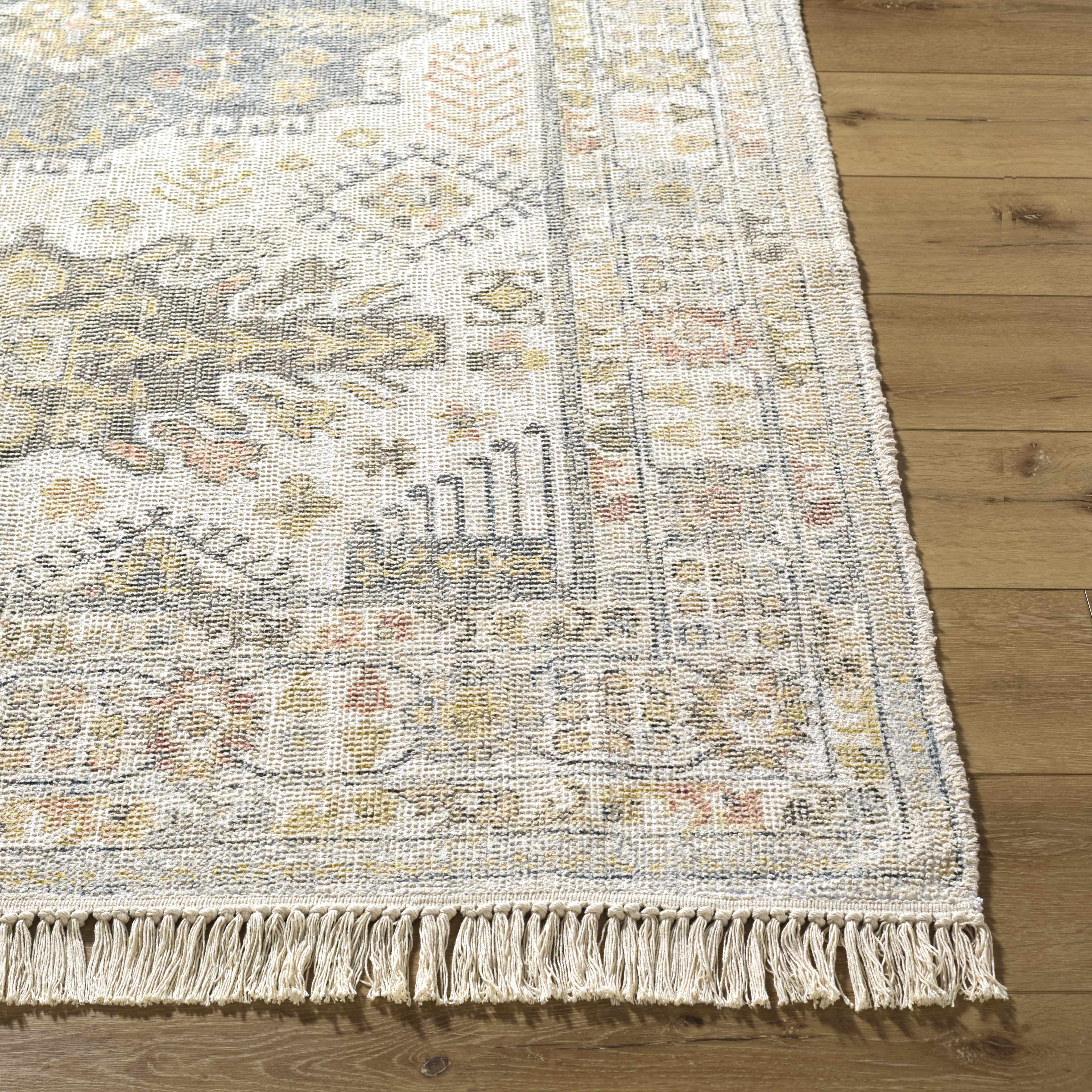 Chaela Ivory & Olive Area Rug - Image 15