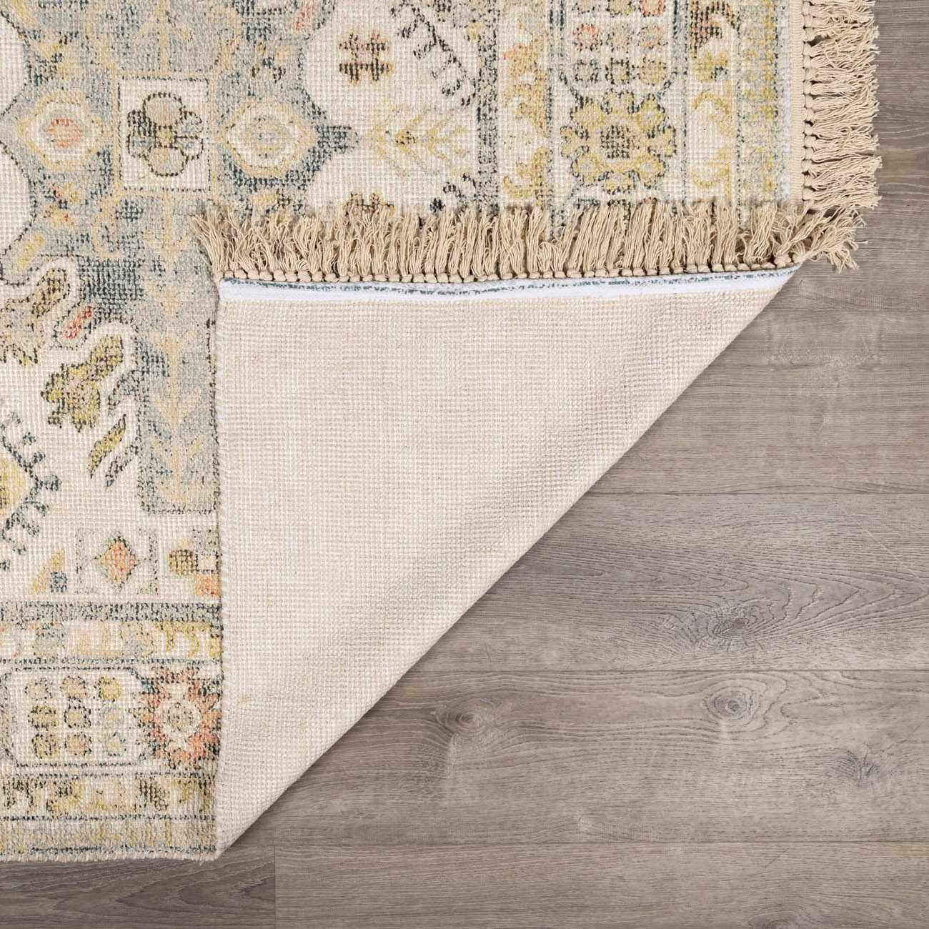 Chaela Ivory & Olive Area Rug - Image 5
