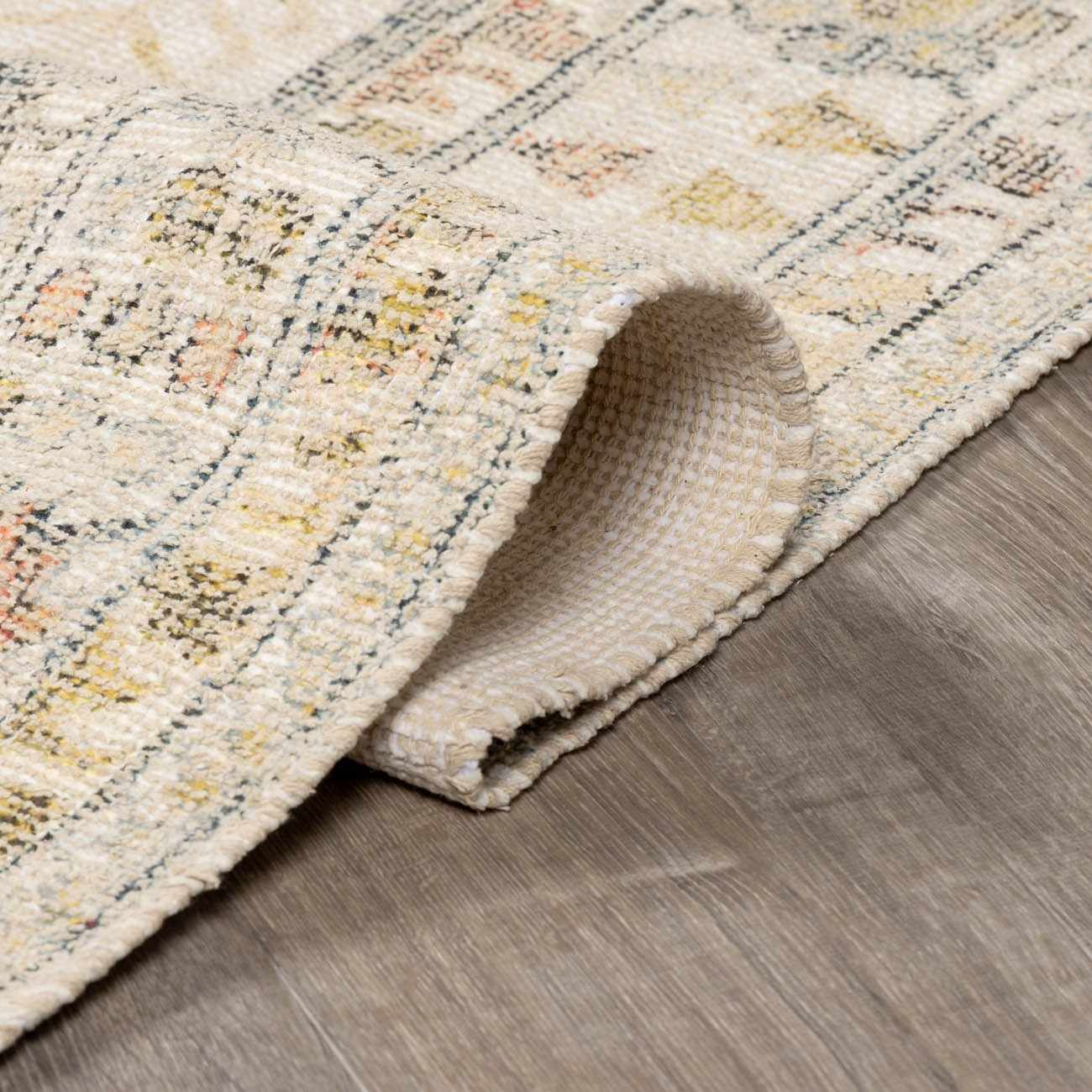 Chaela Ivory & Olive Area Rug - Image 6