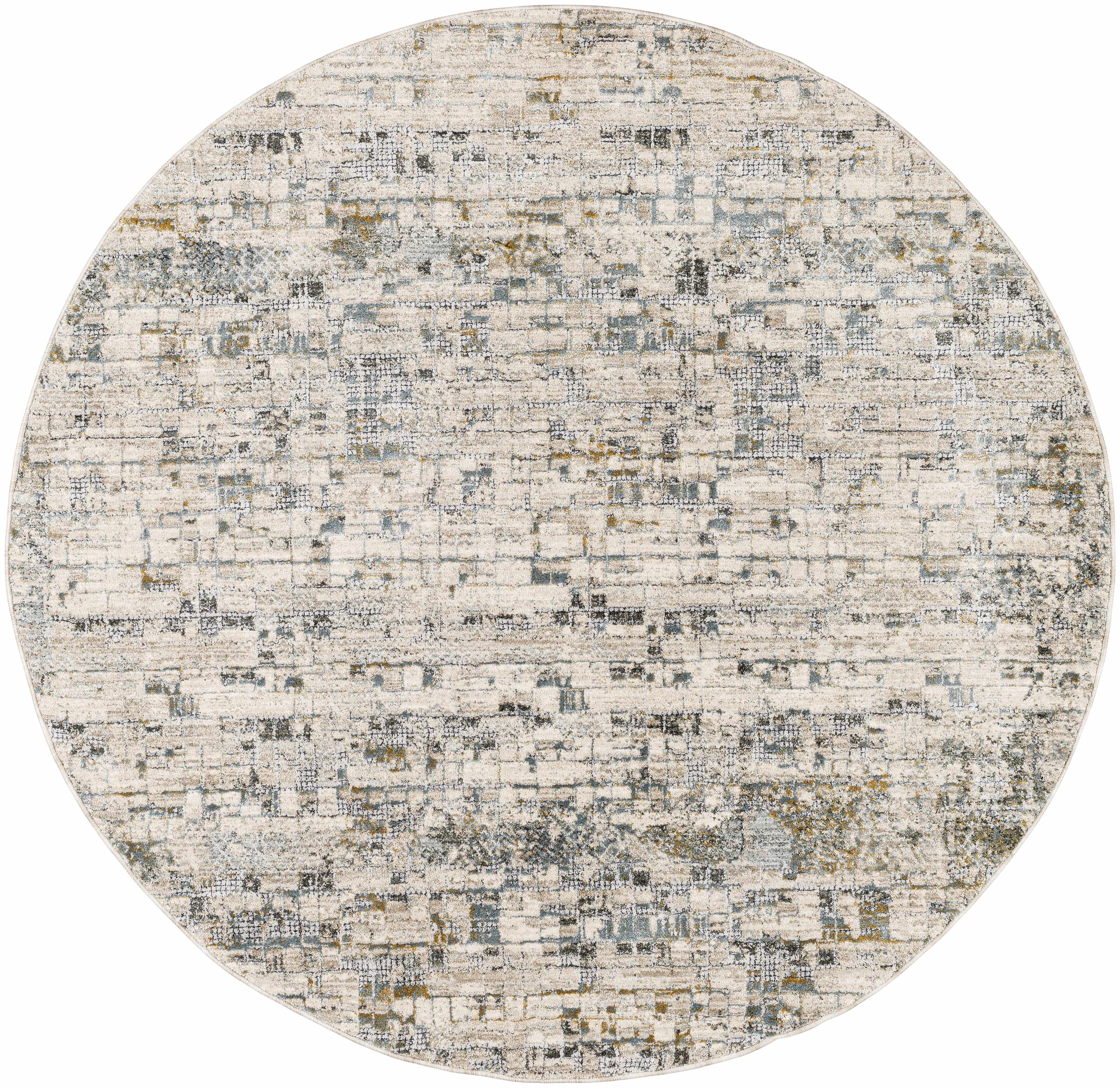 Chaka Textured Rug with Fringes - Image 12
