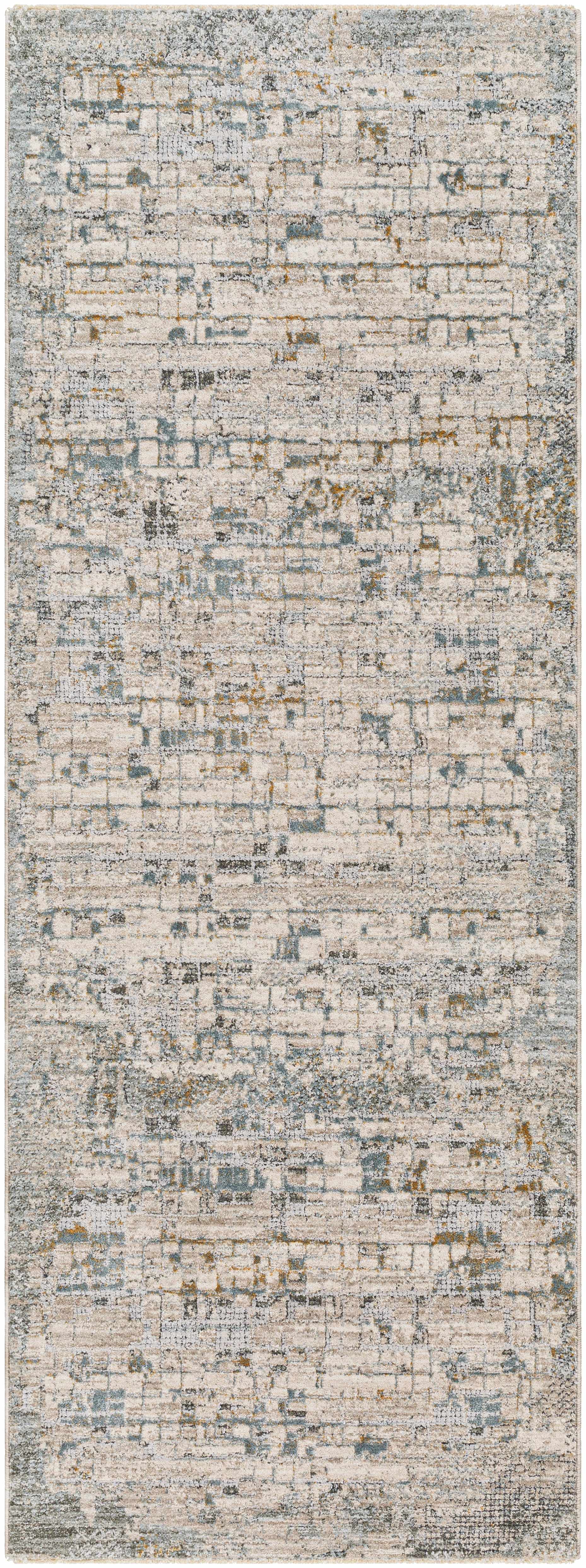 Chaka Textured Rug with Fringes - Image 8
