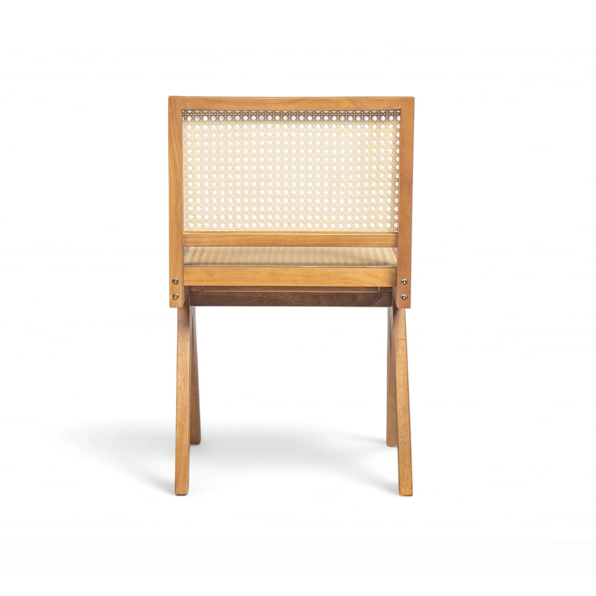 Chandigarh Dining Room Chairs with Natural Rattan (Set of 2) - Image 19