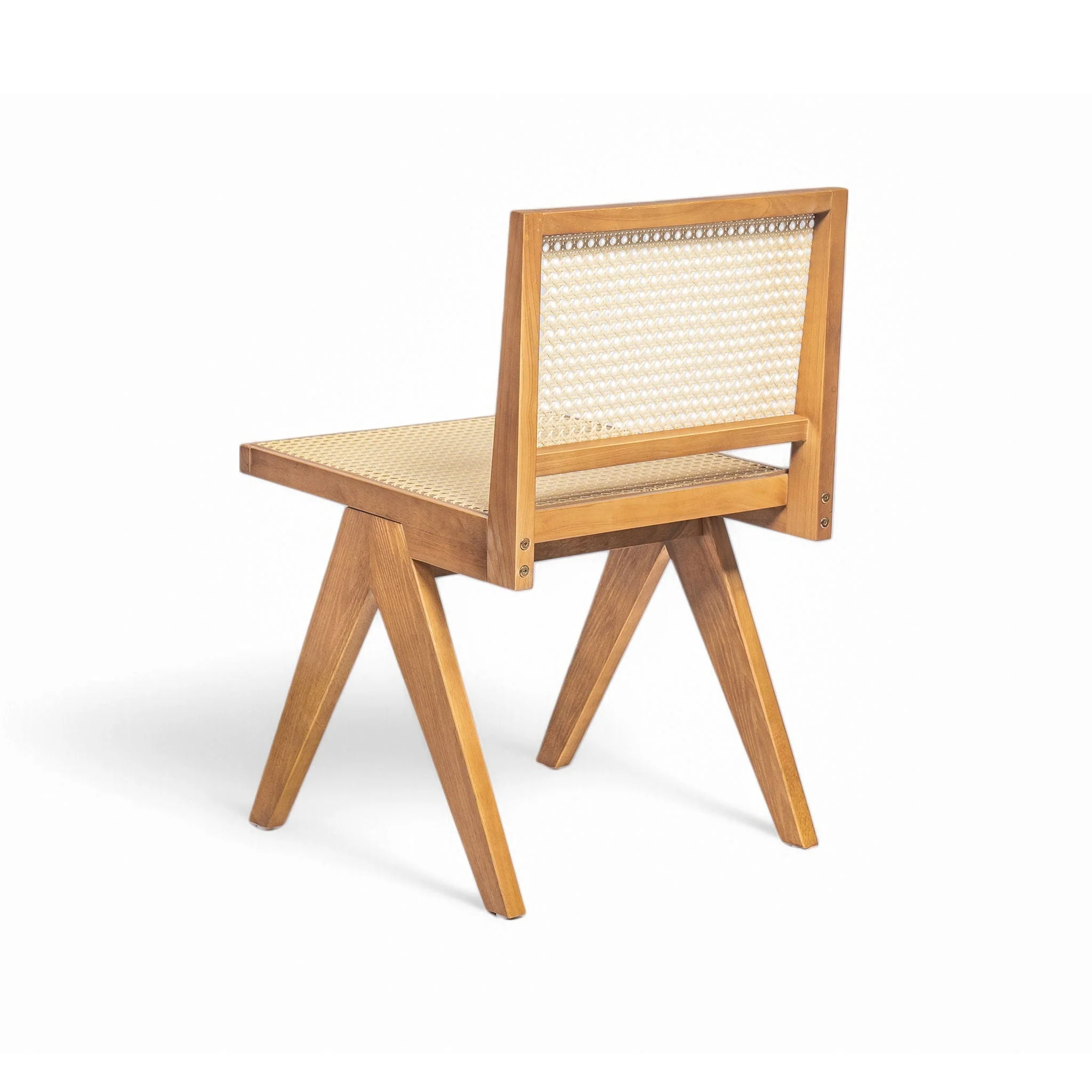 Chandigarh Dining Room Chairs with Natural Rattan (Set of 2) - Image 33