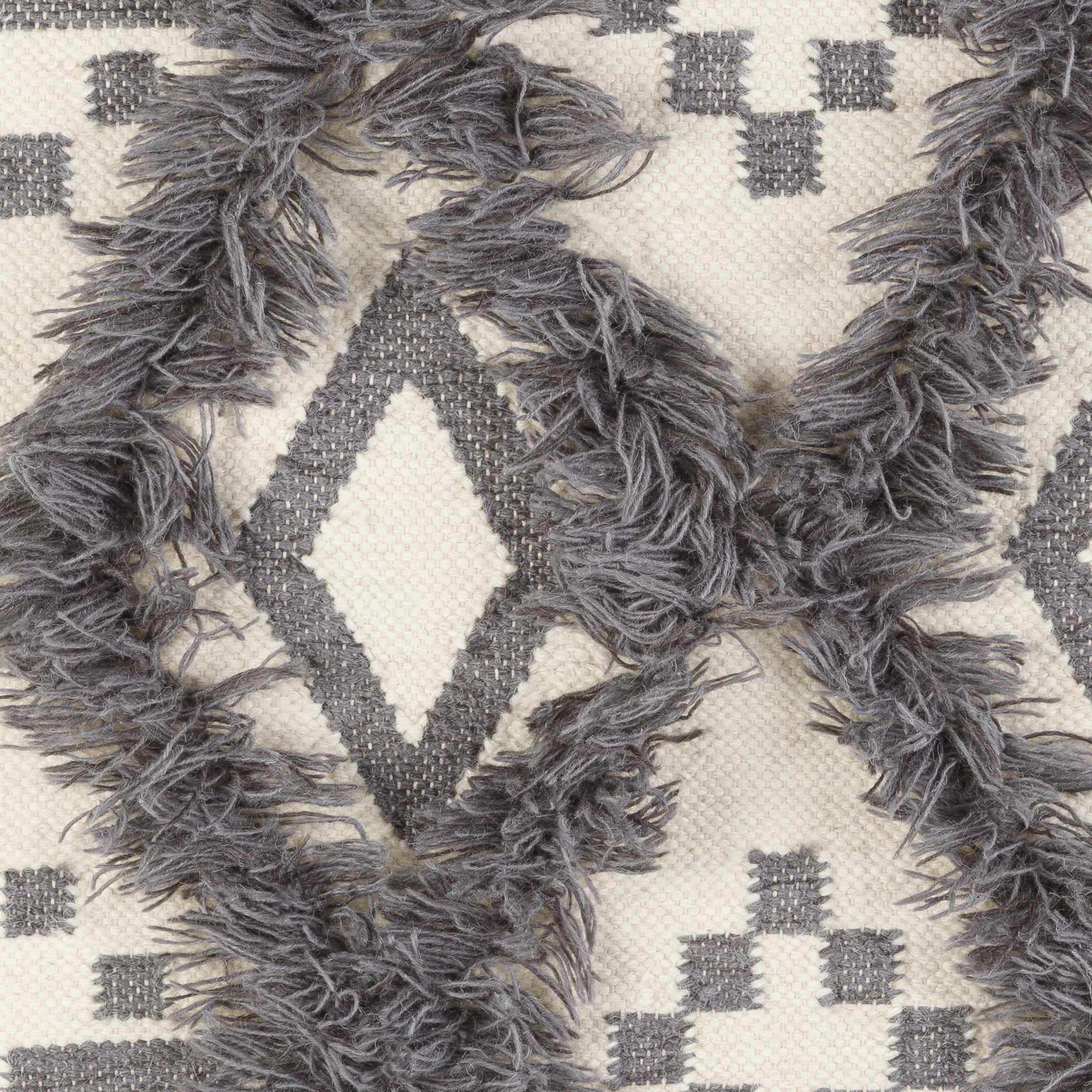 Chapelton Gray Geometric Textured Wall Hanging - Image 4
