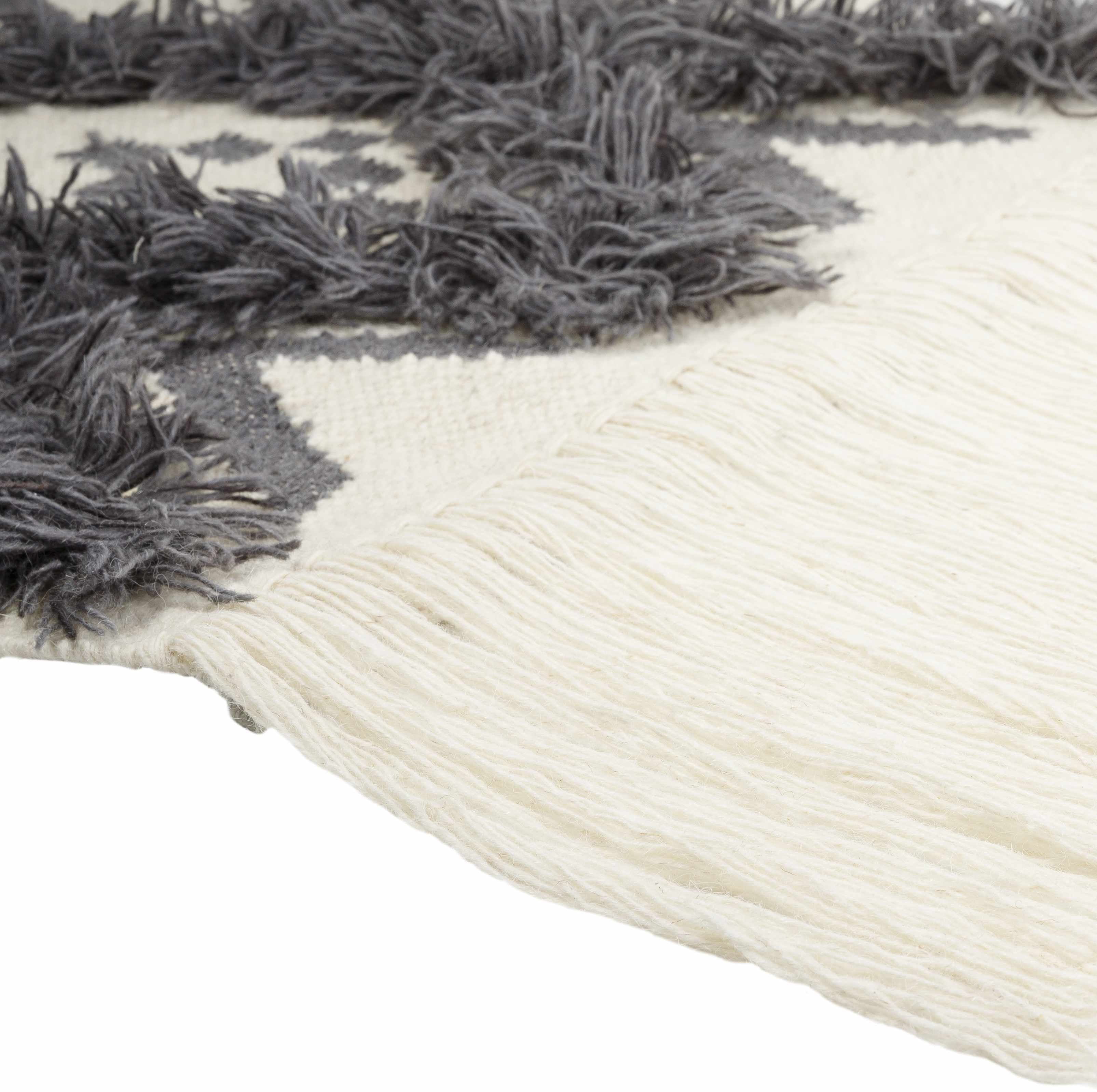 Chapelton Gray Geometric Textured Wall Hanging - Image 5