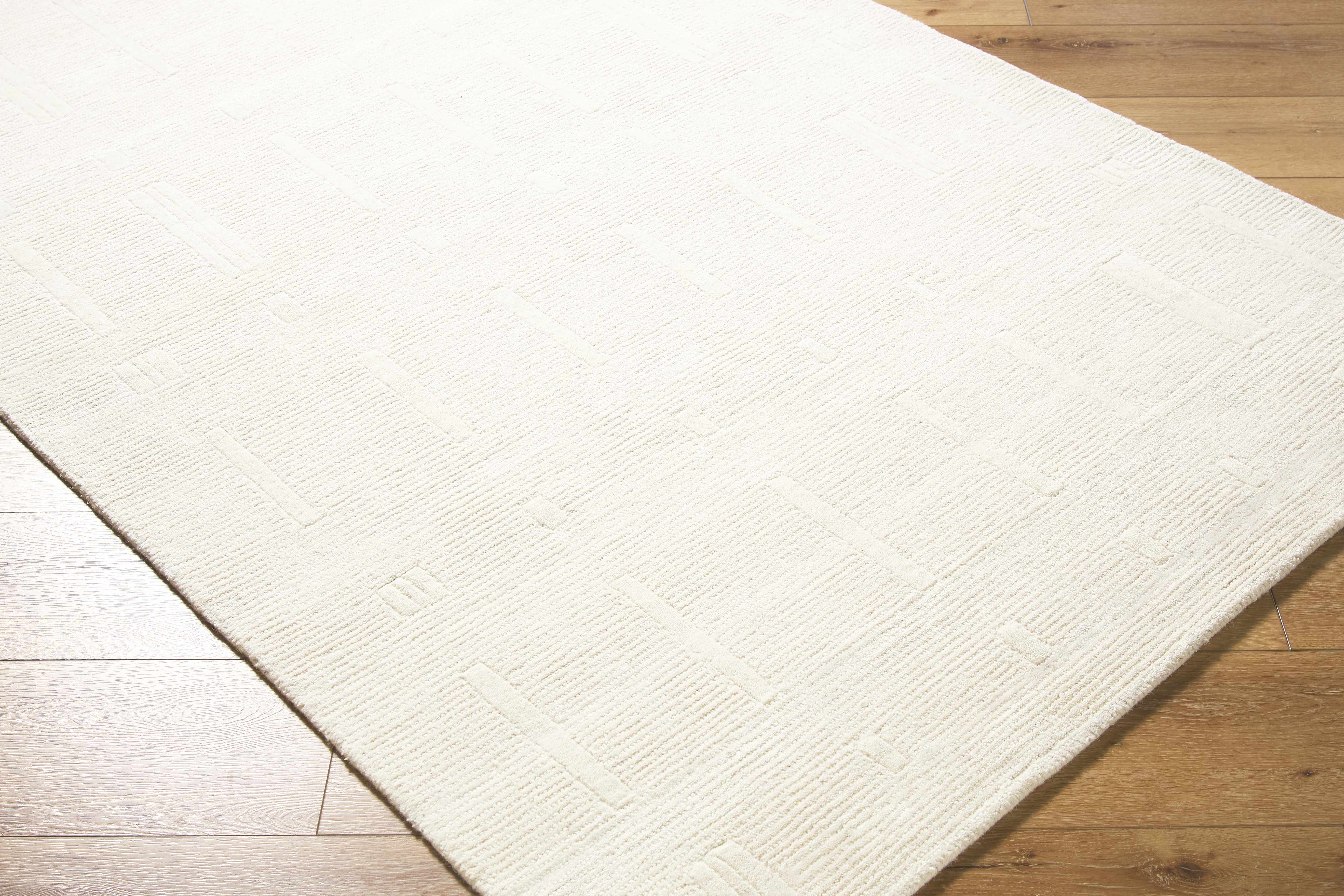 Charan Ivory Cream Area Rug - Image 4