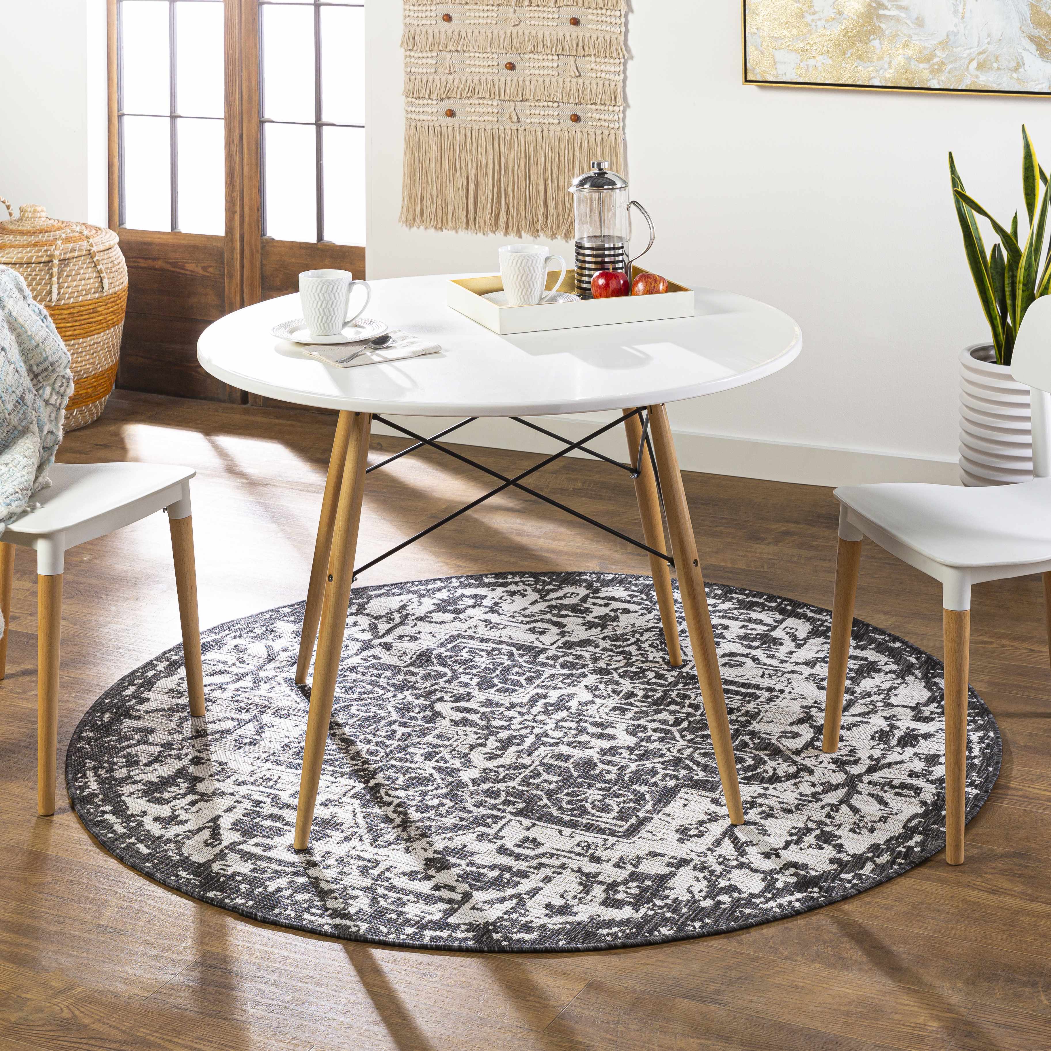 Charcoal Kilmacolm Indoor & Outdoor Area Rug - Clearance - Image 10