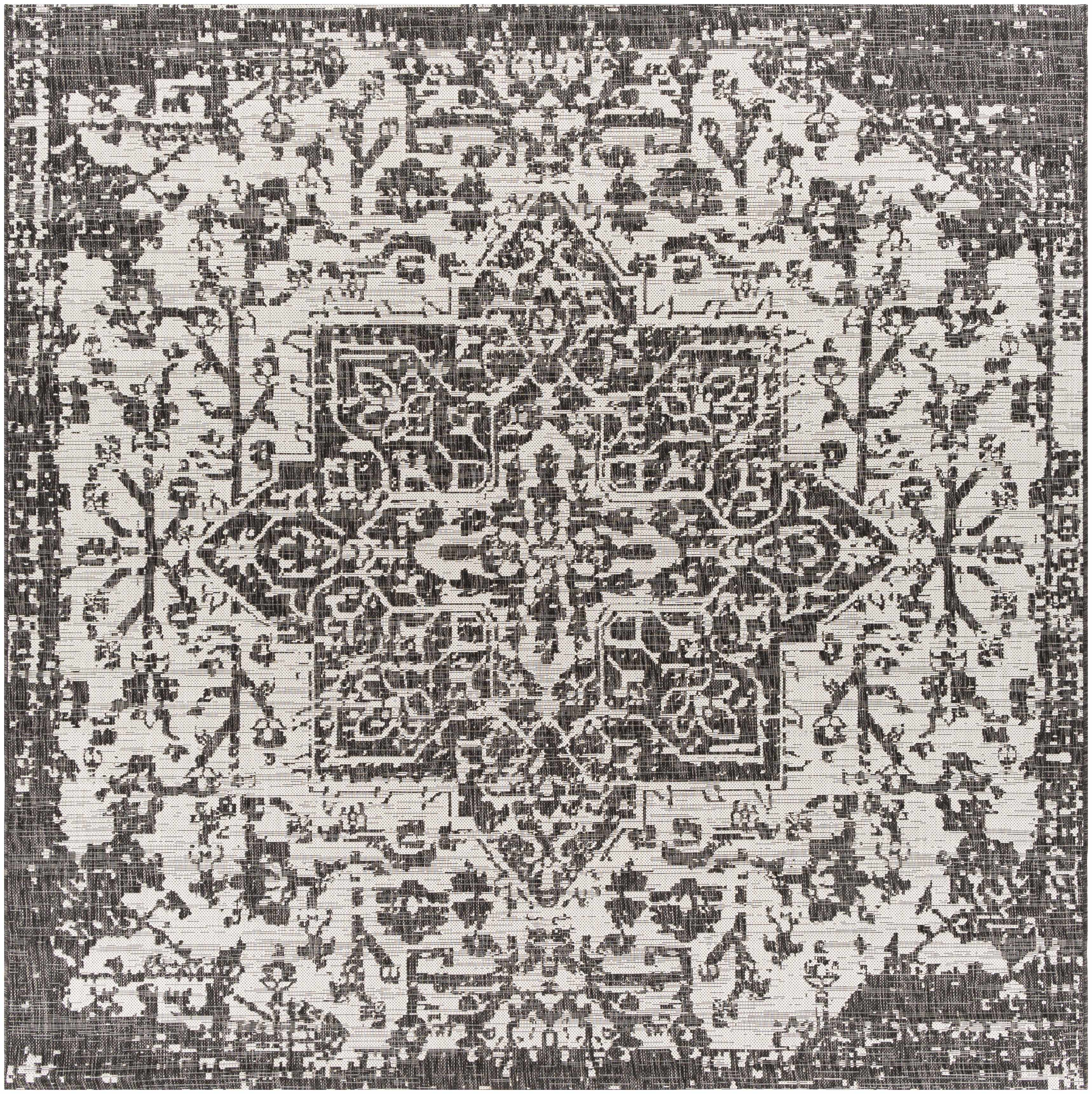 Charcoal Kilmacolm Indoor & Outdoor Area Rug - Clearance - Image 11
