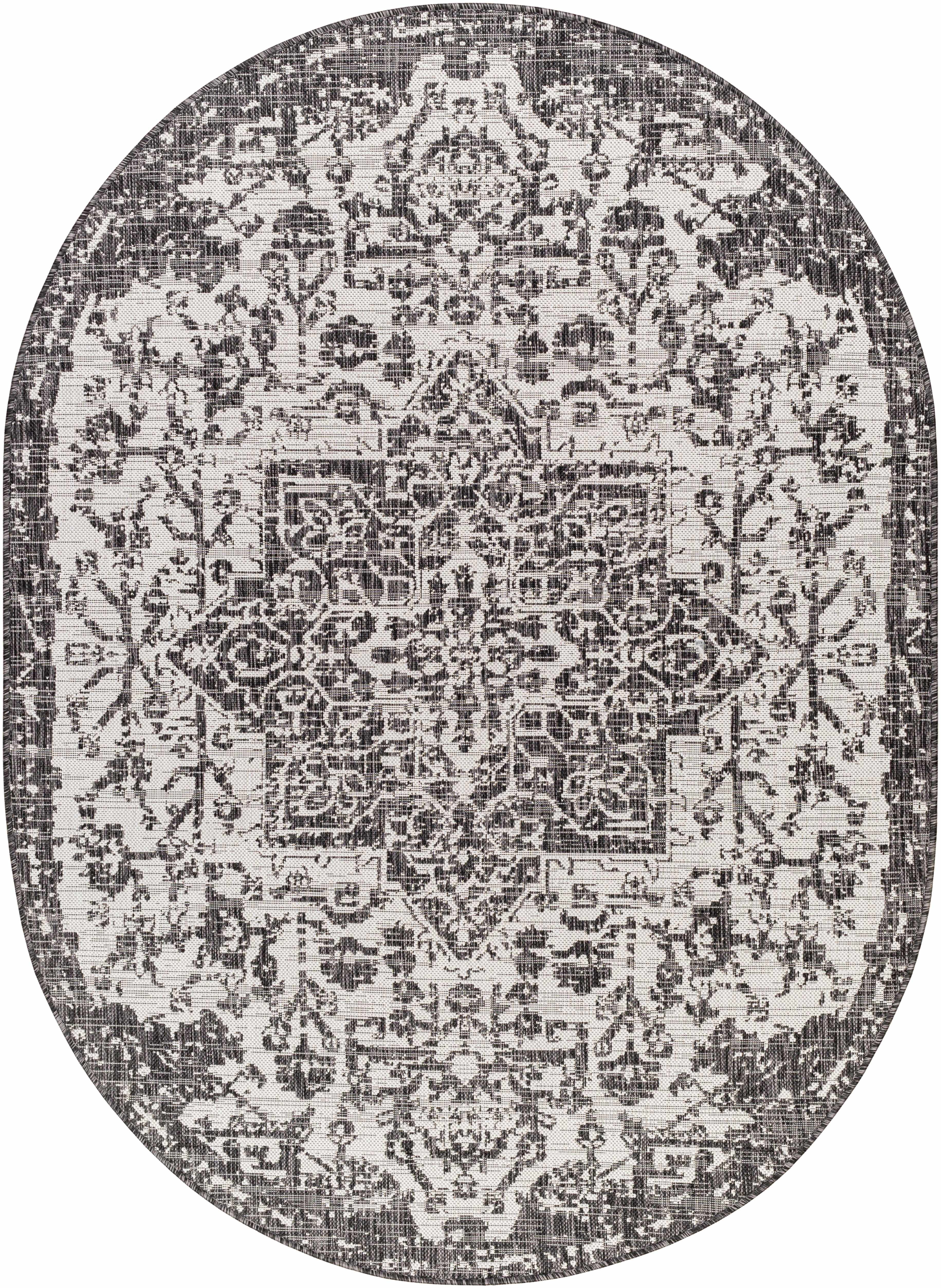 Charcoal Kilmacolm Indoor & Outdoor Area Rug - Clearance - Image 15
