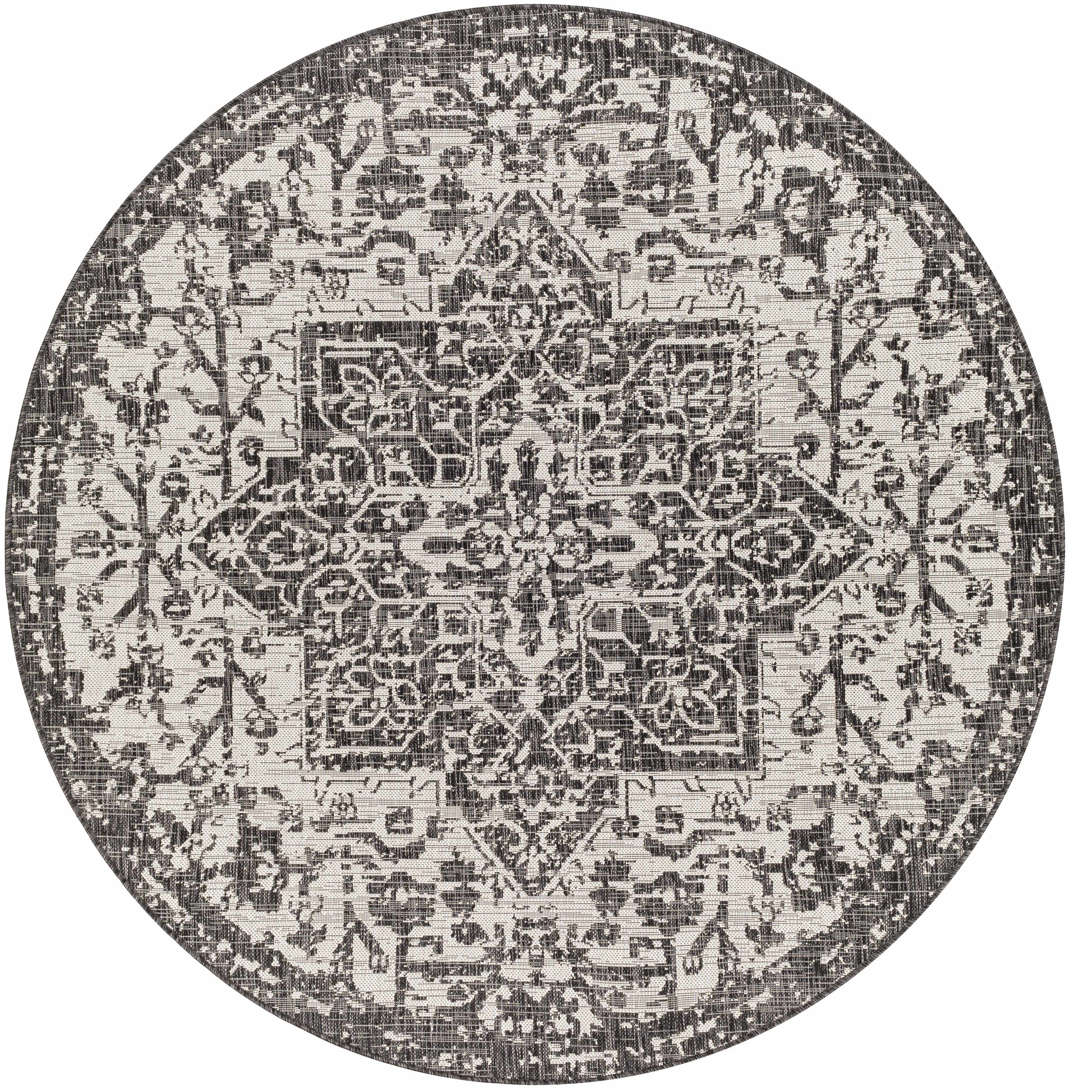 Charcoal Kilmacolm Indoor & Outdoor Area Rug - Clearance - Image 16