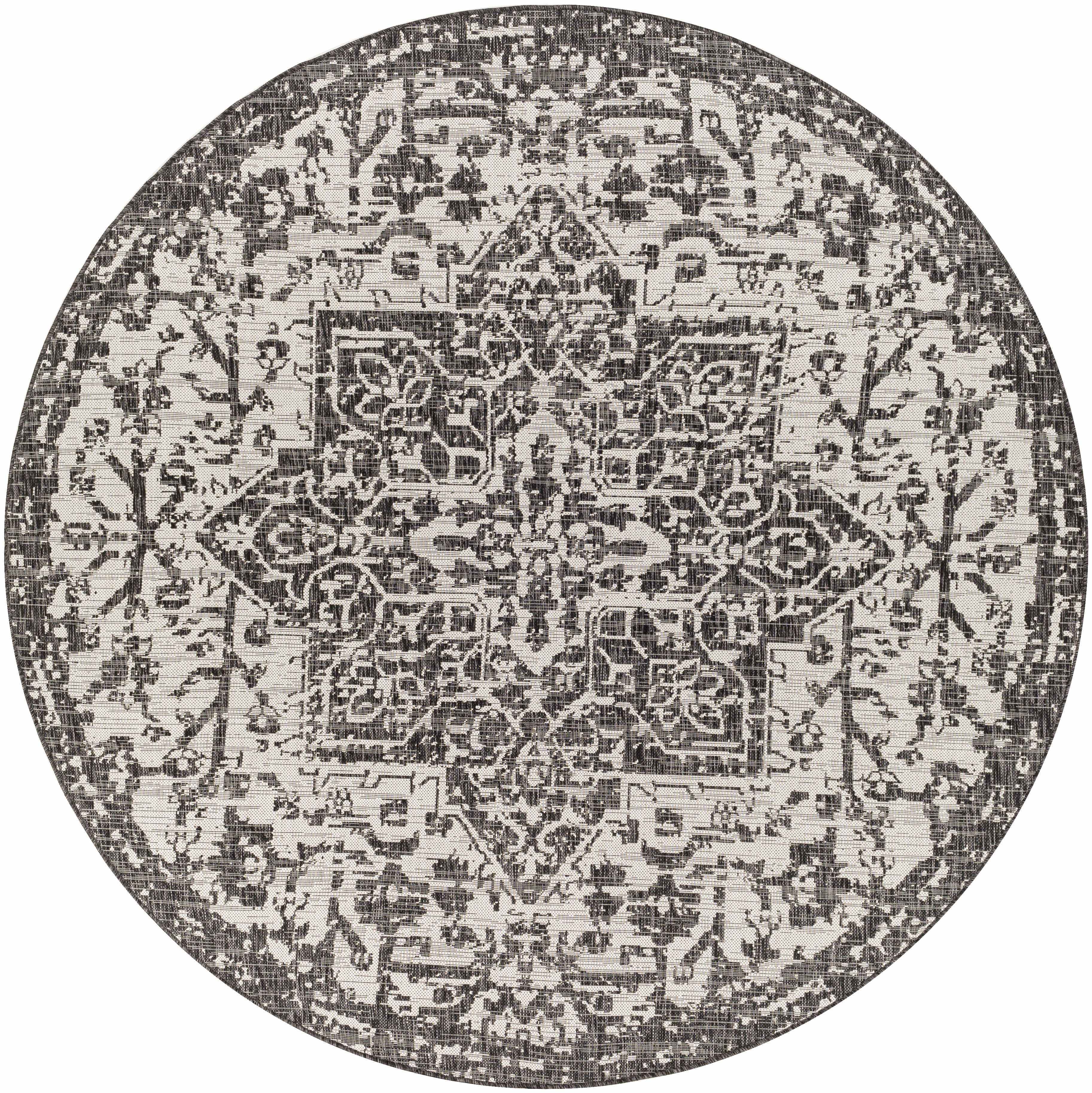 Charcoal Kilmacolm Indoor & Outdoor Area Rug - Clearance - Image 19