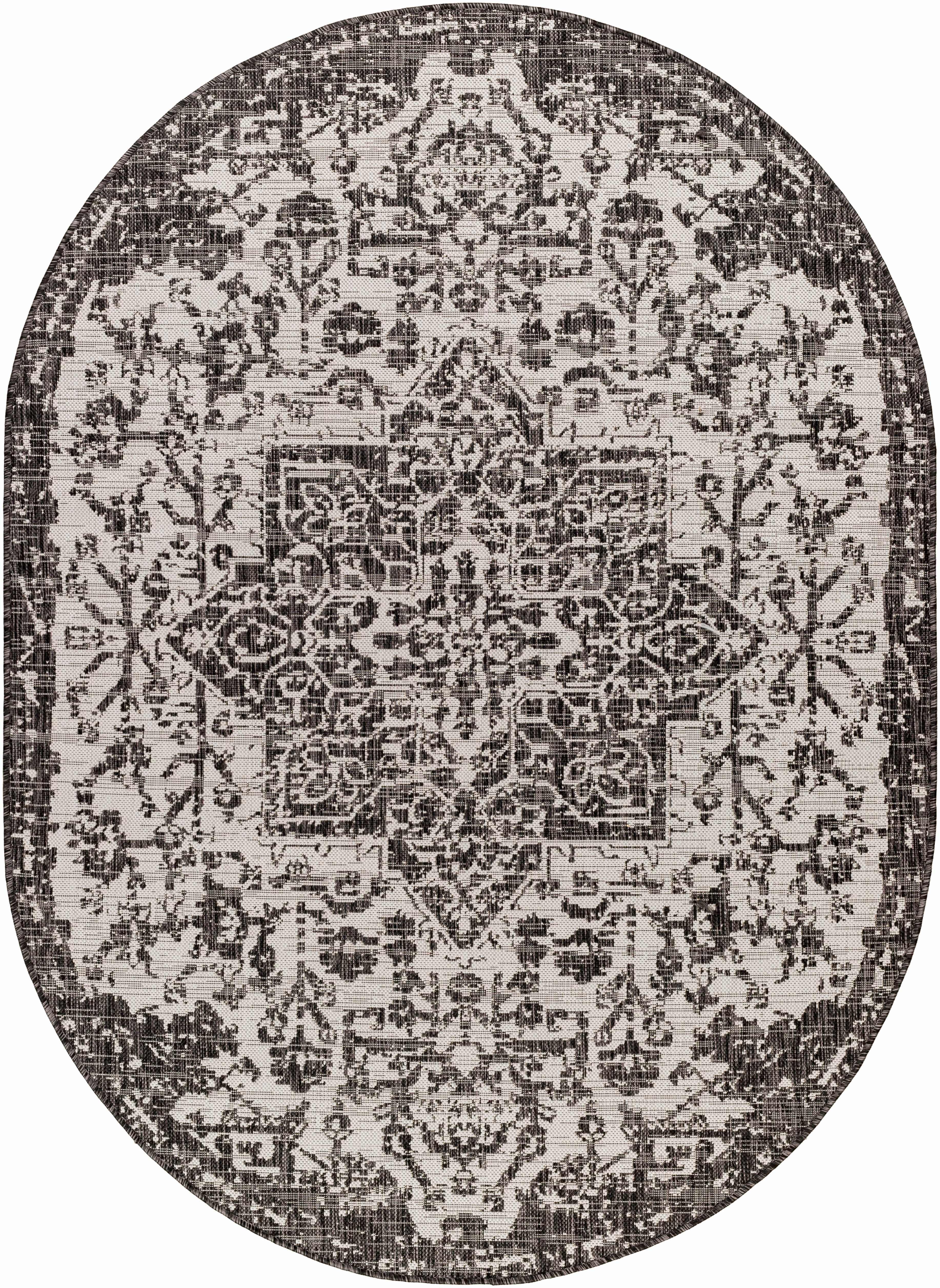 Charcoal Kilmacolm Indoor & Outdoor Area Rug - Clearance - Image 20