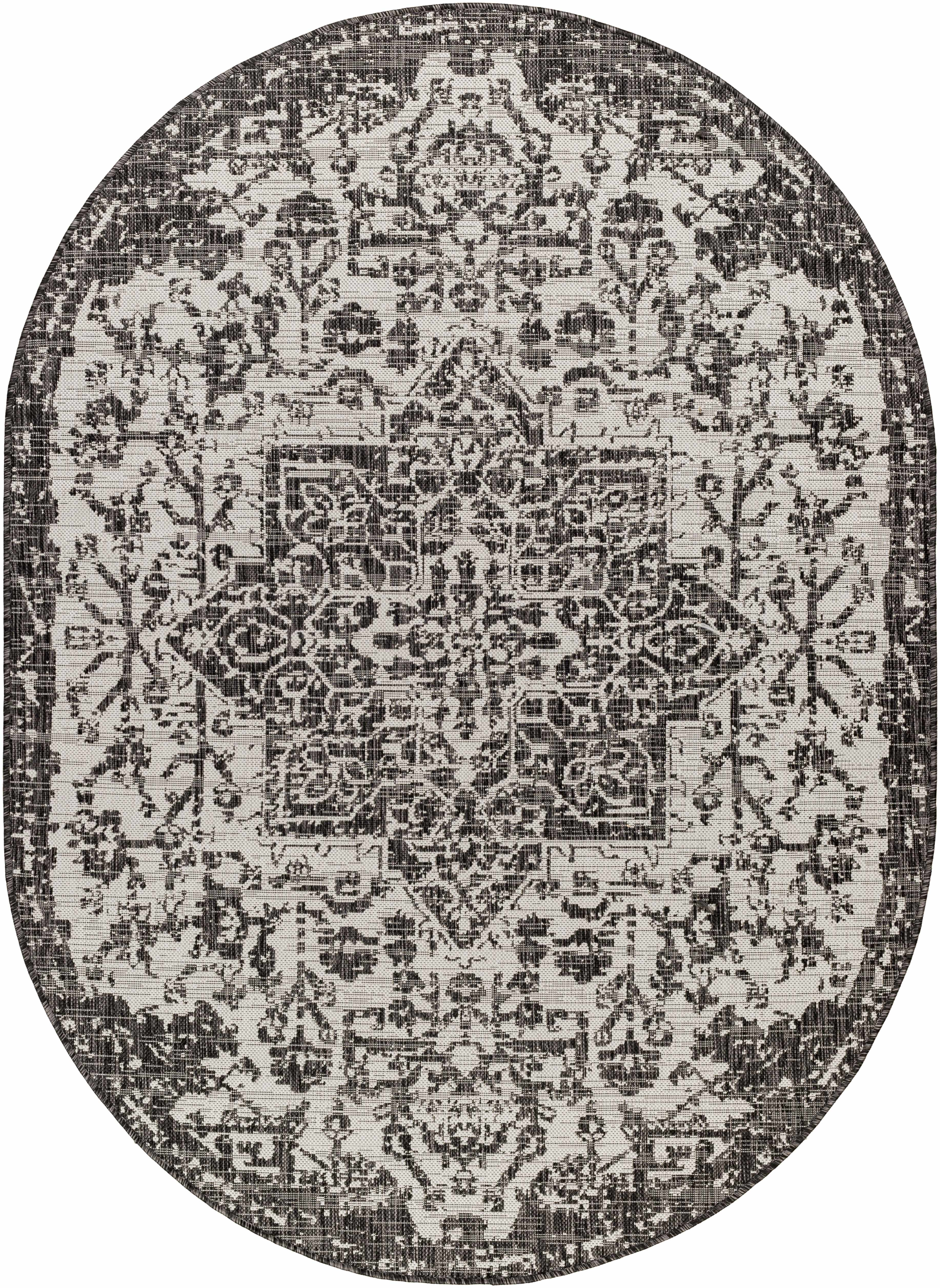 Charcoal Kilmacolm Indoor & Outdoor Area Rug - Clearance - Image 21