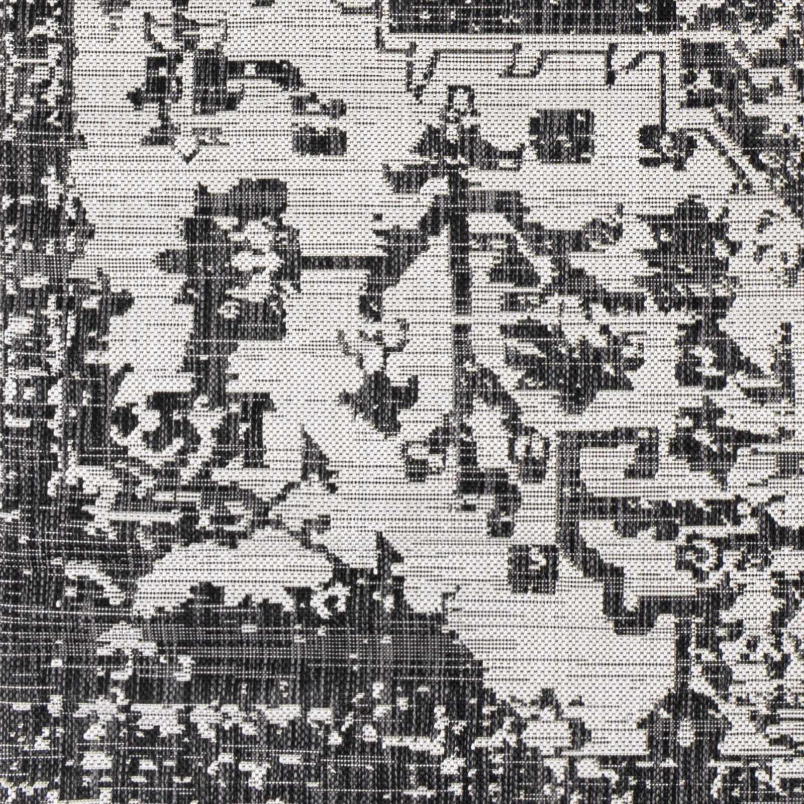 Charcoal Kilmacolm Indoor & Outdoor Area Rug - Clearance - Image 8