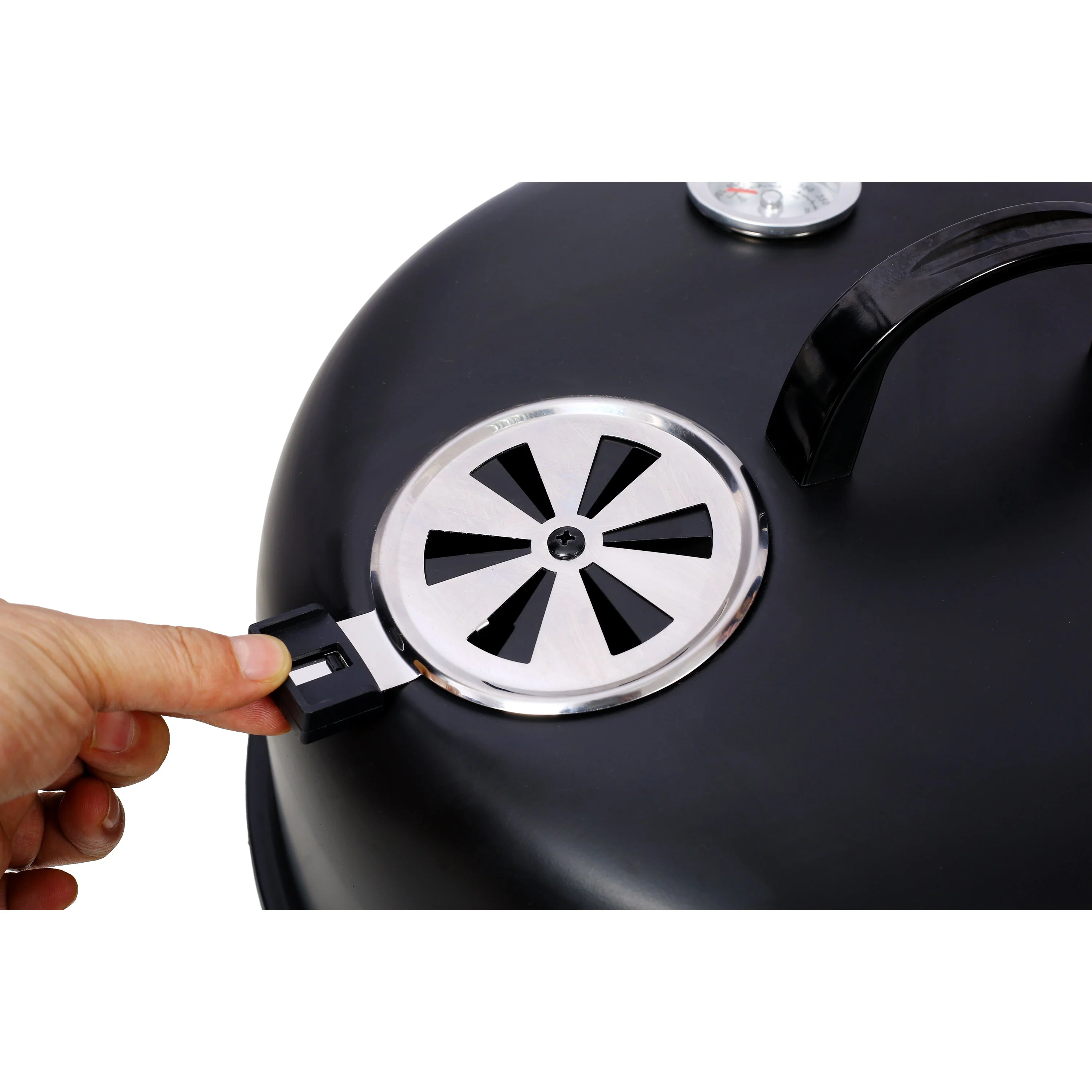 Charcoal Smoker Grill Wood Smoker Grills Outdoor Cooking 16 Inch Portable BBQ - Image 18