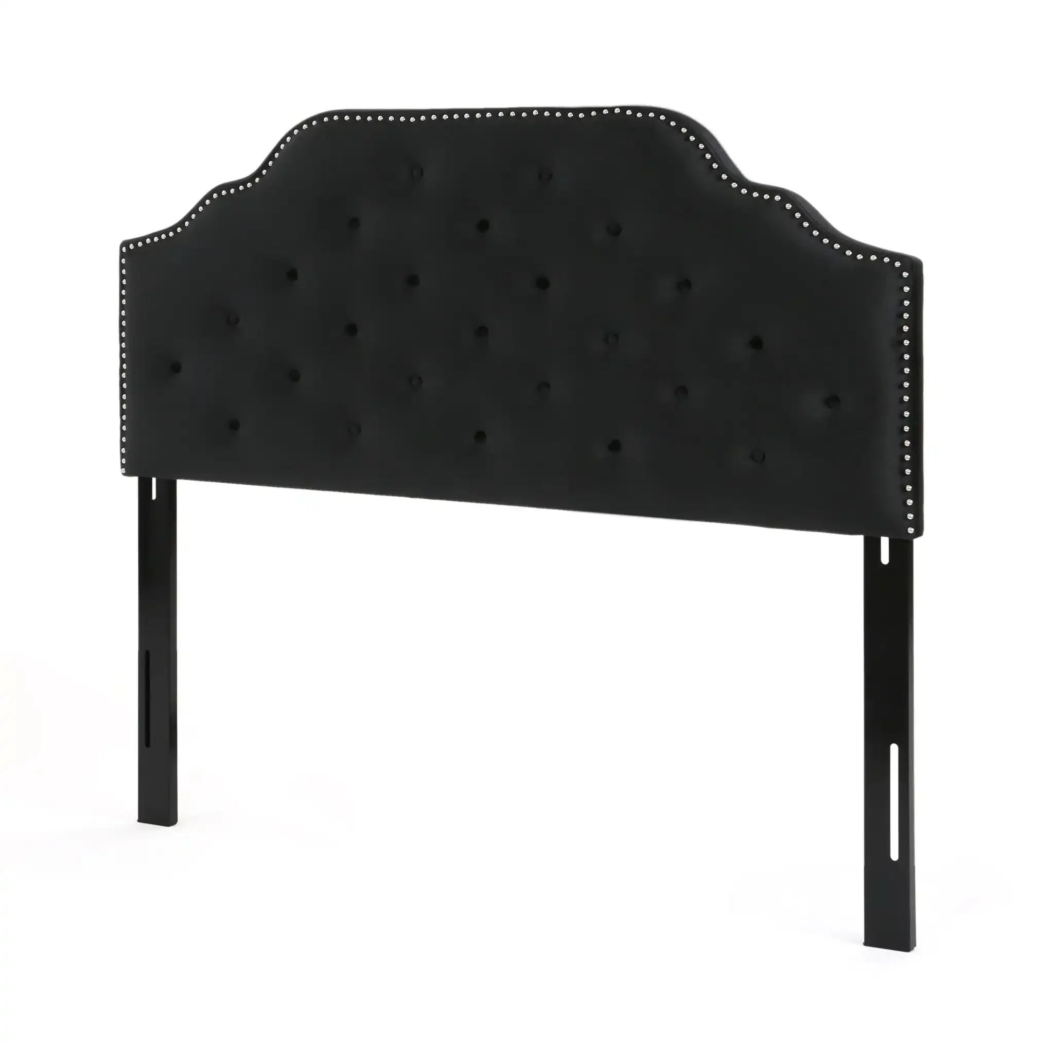 Charismatic - Size Headboard With Button Tufting And Nailhead Trim - Image 2