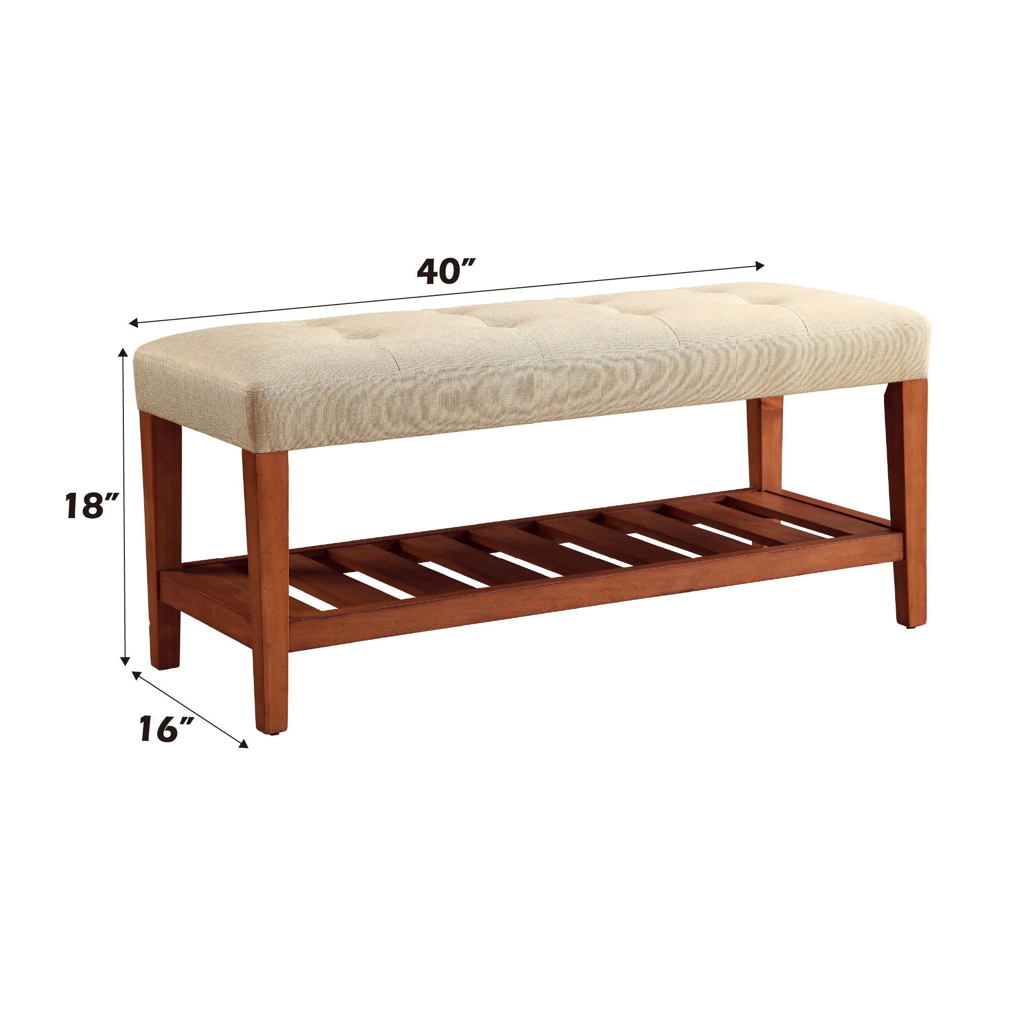 Charla - Upholstered Bench - Image 16