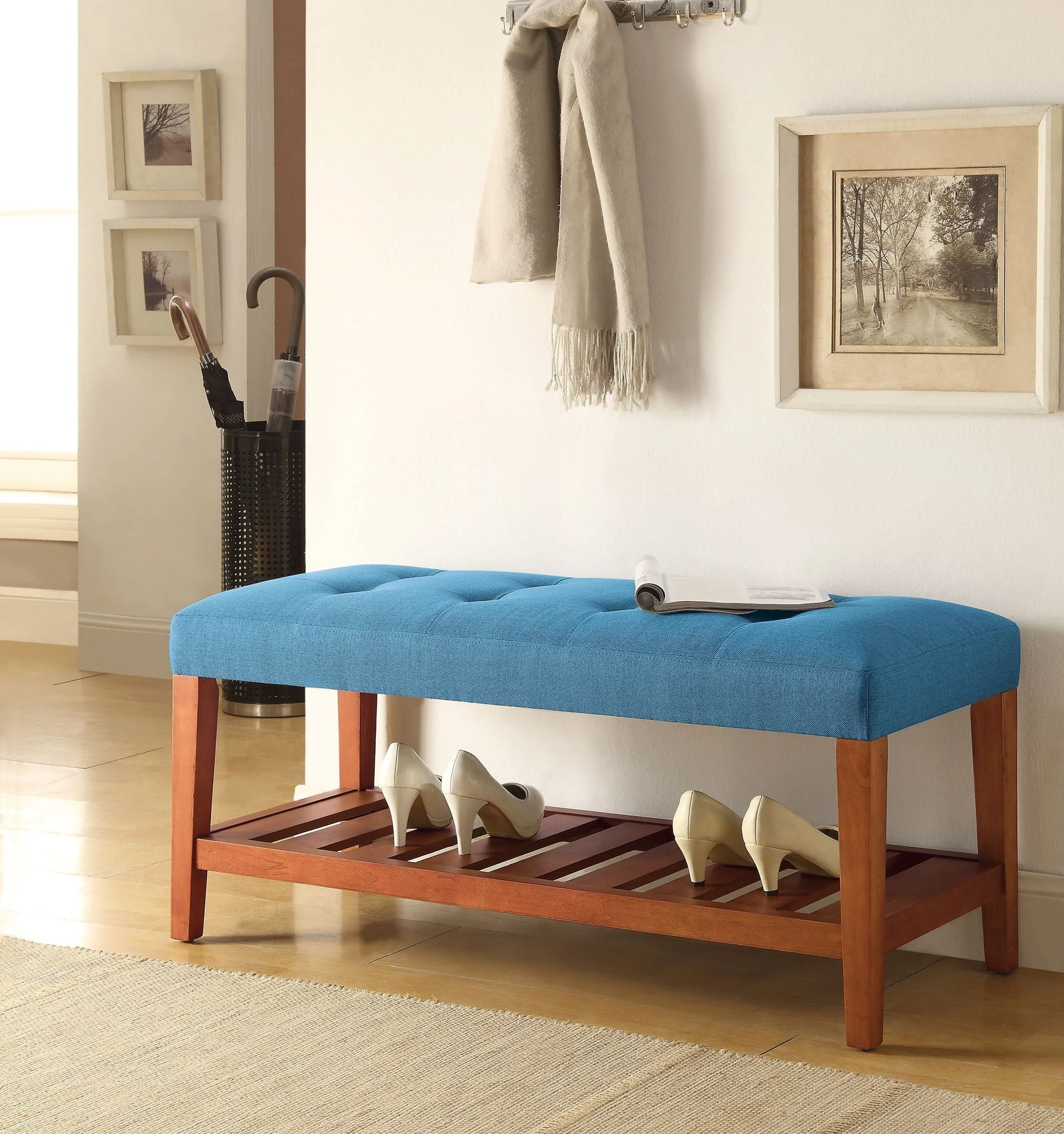 Charla - Upholstered Bench - Image 3