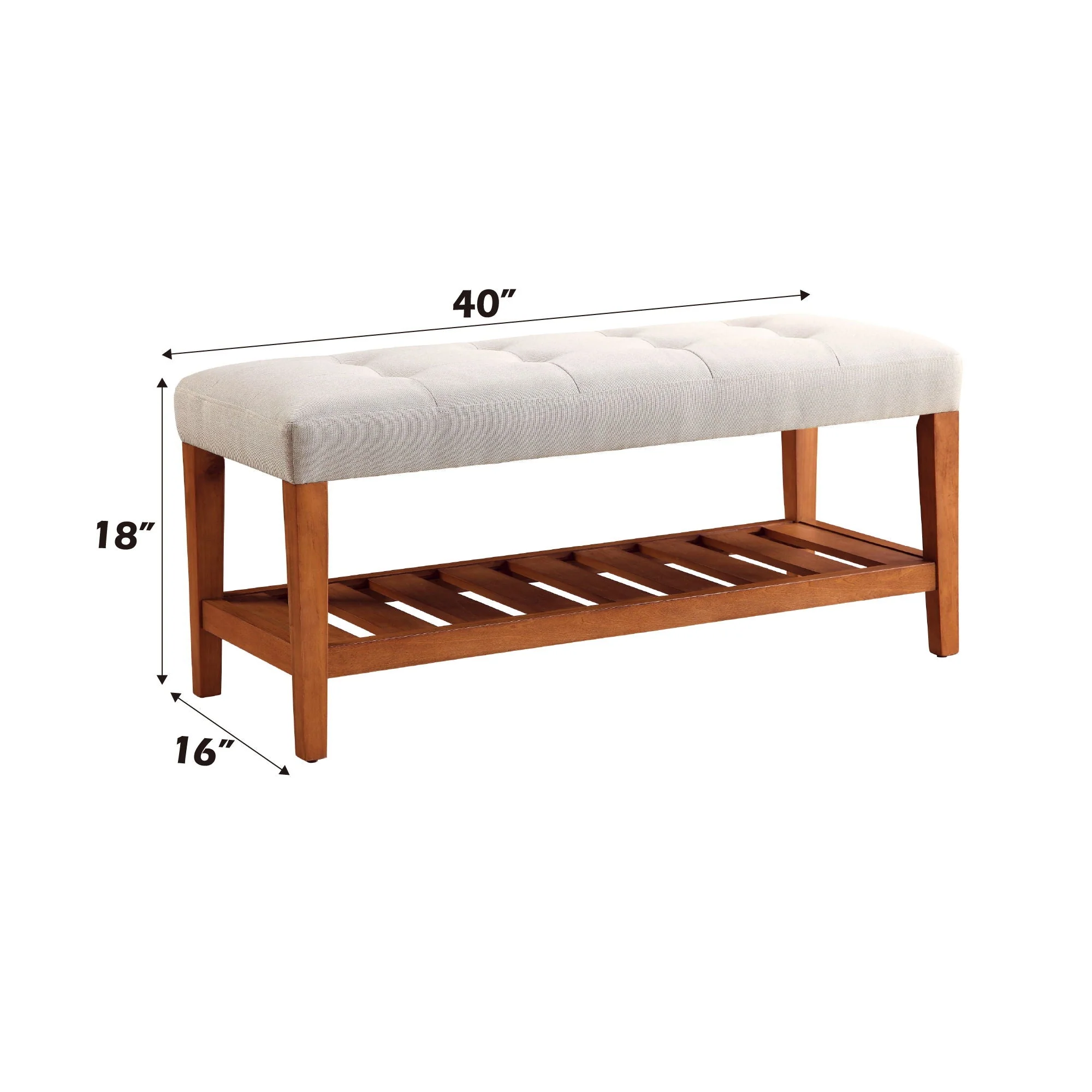 Charla - Upholstered Bench - Image 5
